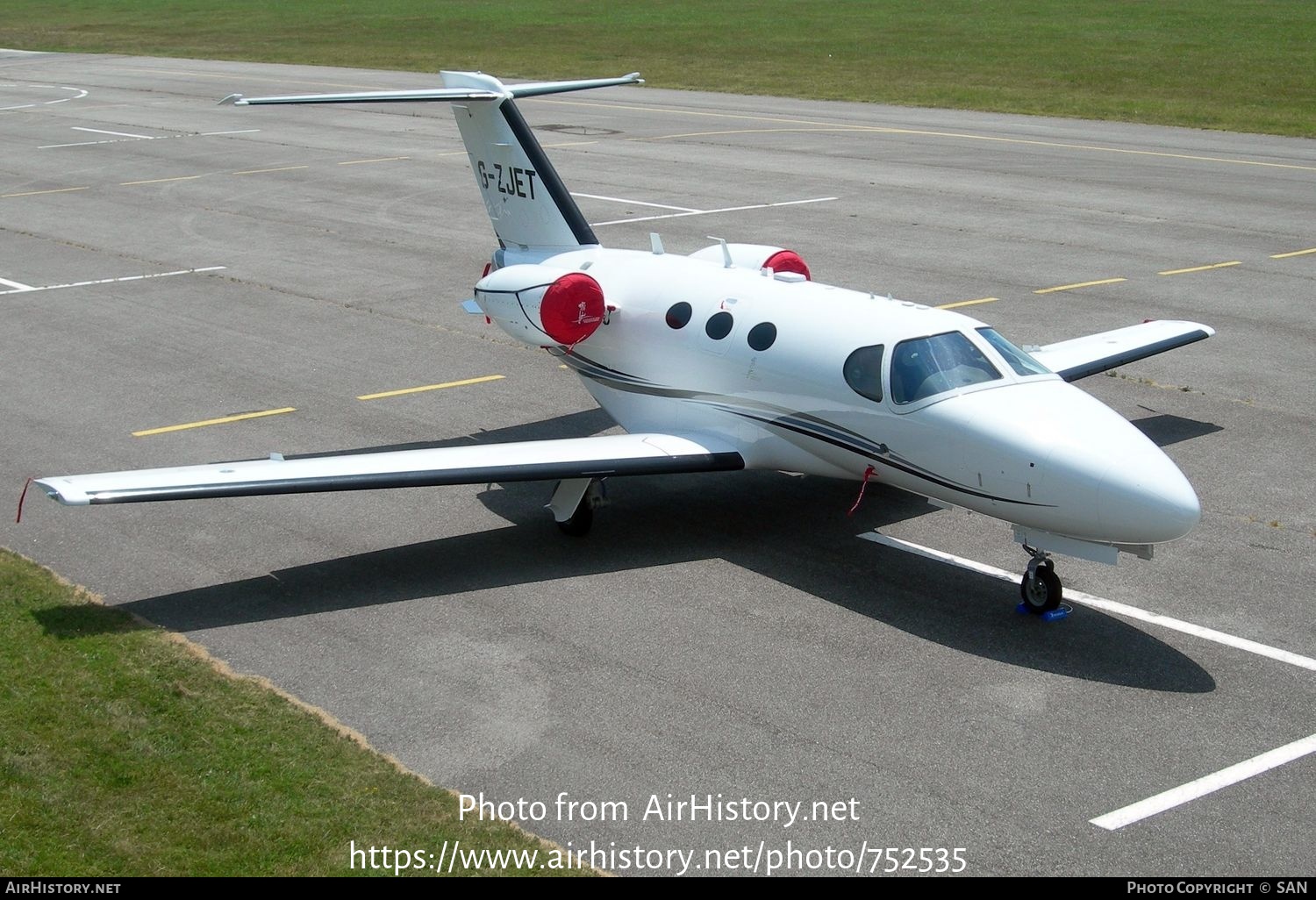 Aircraft Photo of G-ZJET | Cessna 510 Citation Mustang | AirHistory.net #752535