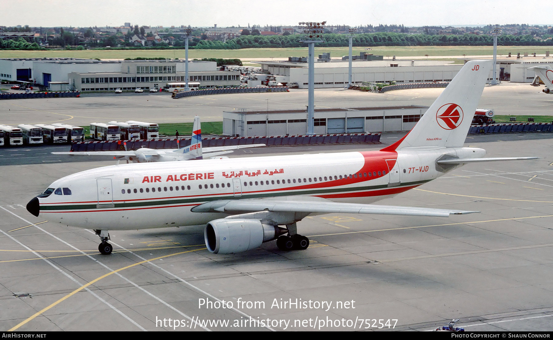 Aircraft Photo of 7T-VJD | Airbus A310-203 | Air Algérie | AirHistory.net #752547