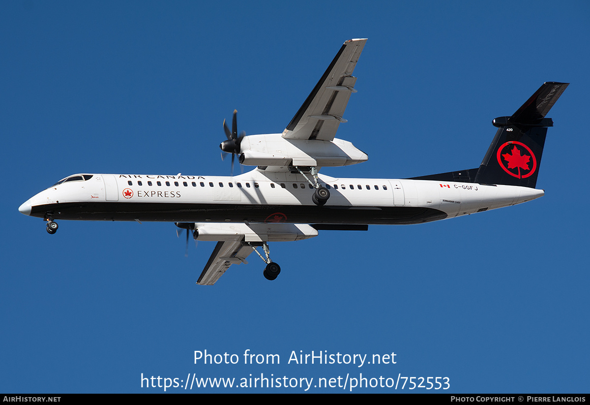 Aircraft Photo of C-GGFJ | Bombardier DHC-8-402 Dash 8 | Air Canada Express | AirHistory.net #752553