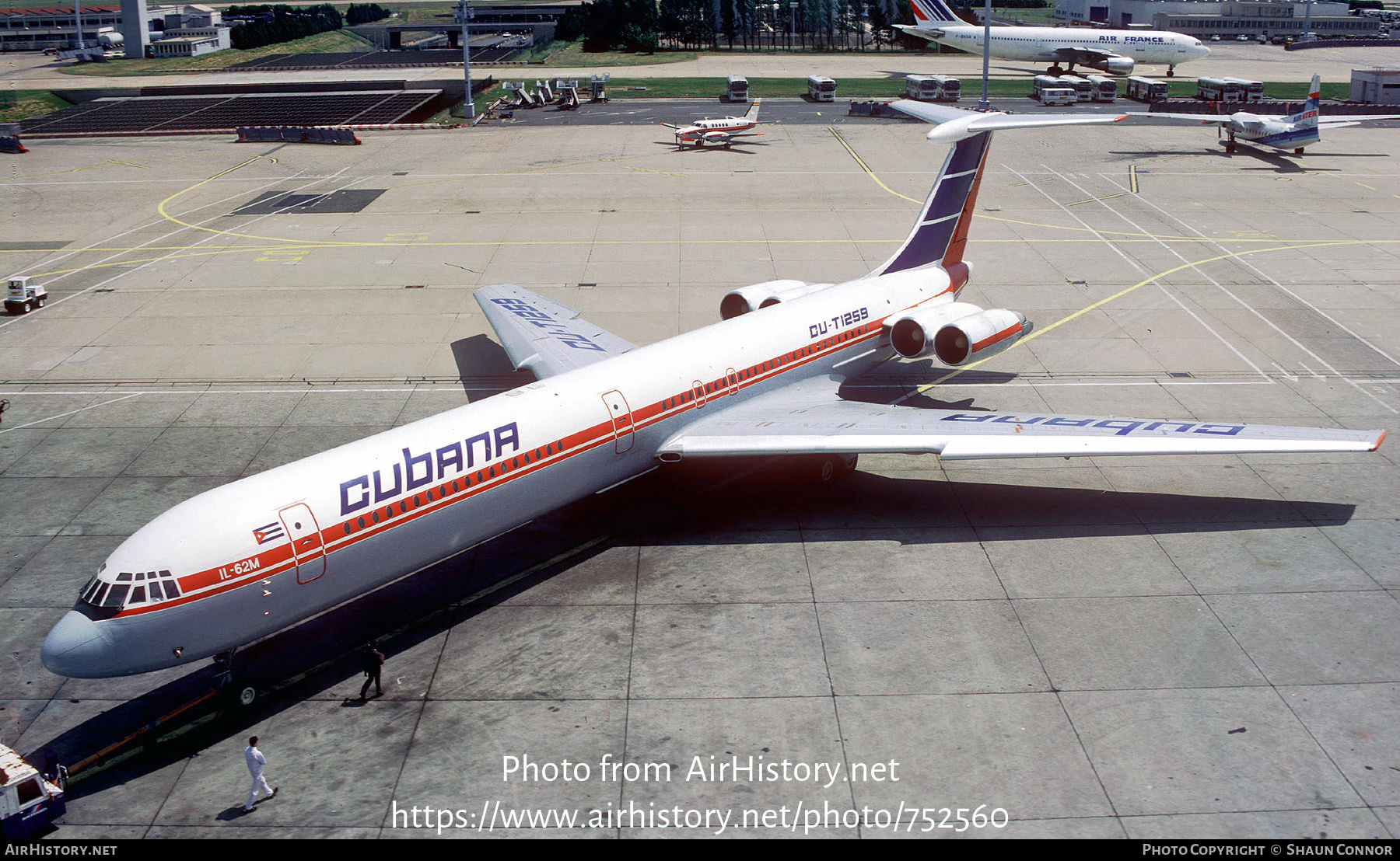 Aircraft Photo of CU-T1259 | Ilyushin Il-62M | Cubana | AirHistory.net #752560