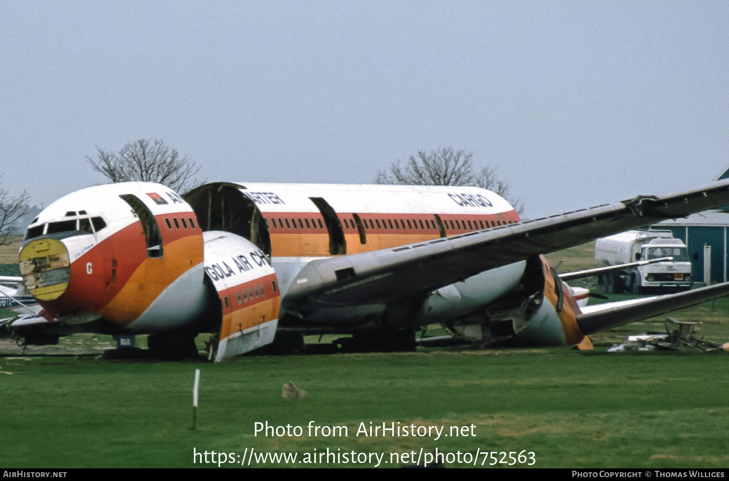 Aircraft Photo of D2-TOG | Boeing 707-373C | AirHistory.net #752563