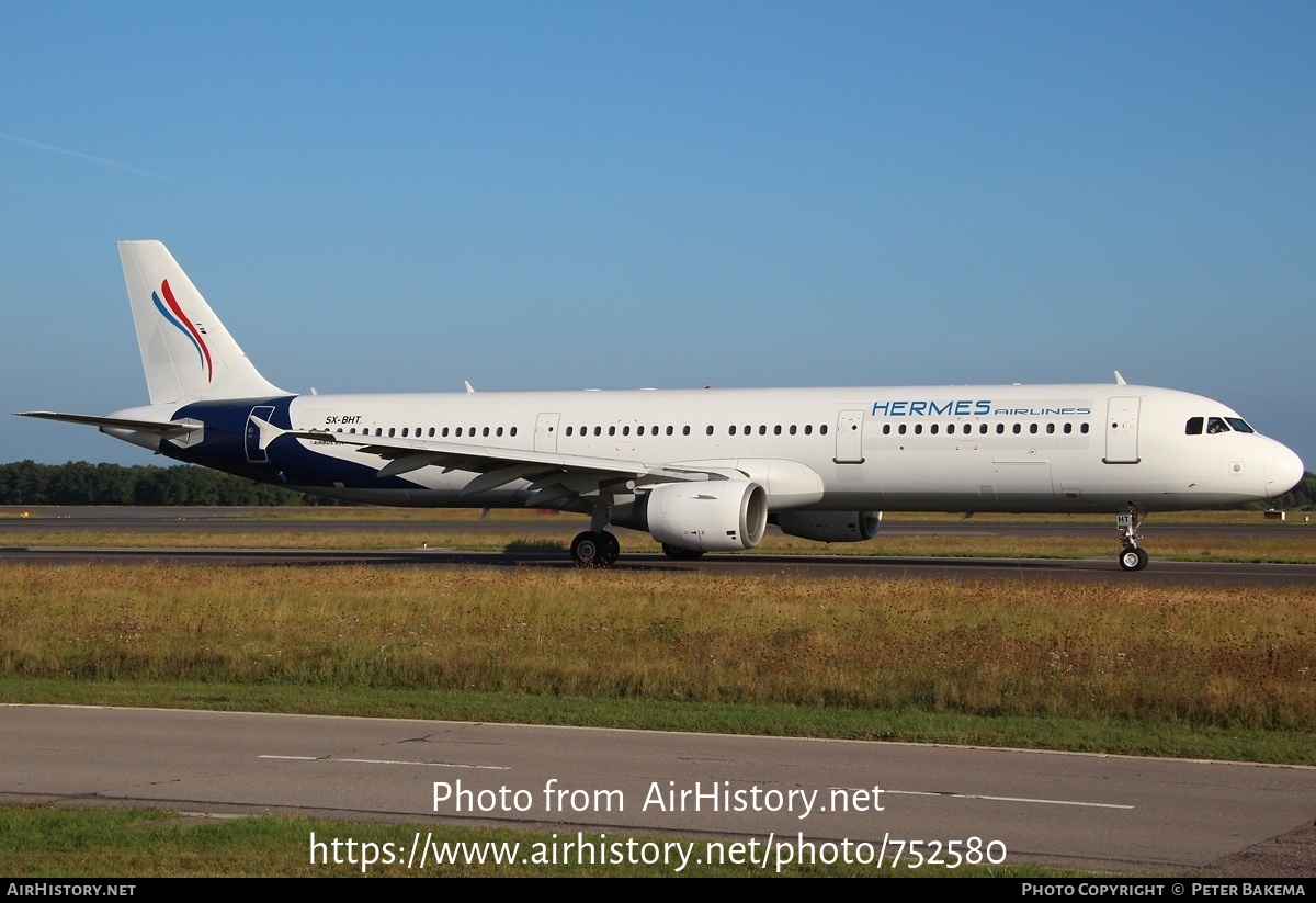 Aircraft Photo of SX-BHT | Airbus A321-211 | Hermes Airlines | AirHistory.net #752580