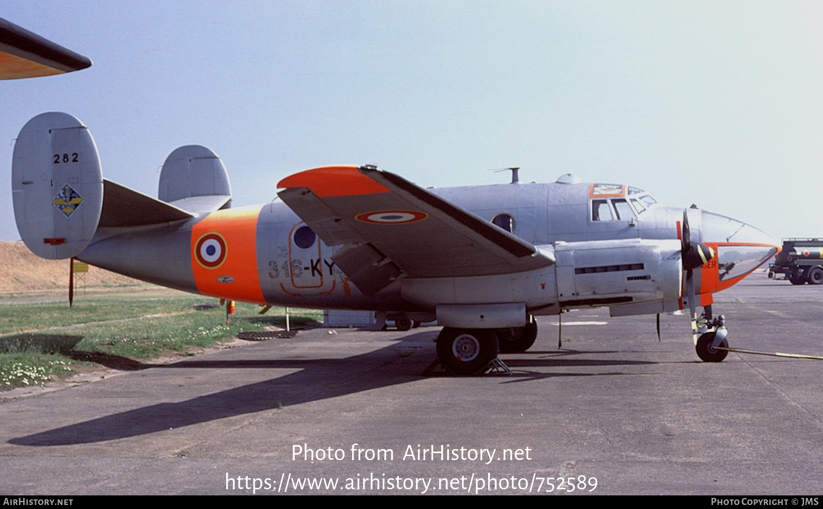 Aircraft Photo of 282 | Dassault MD-311 Flamant | France - Air Force | AirHistory.net #752589