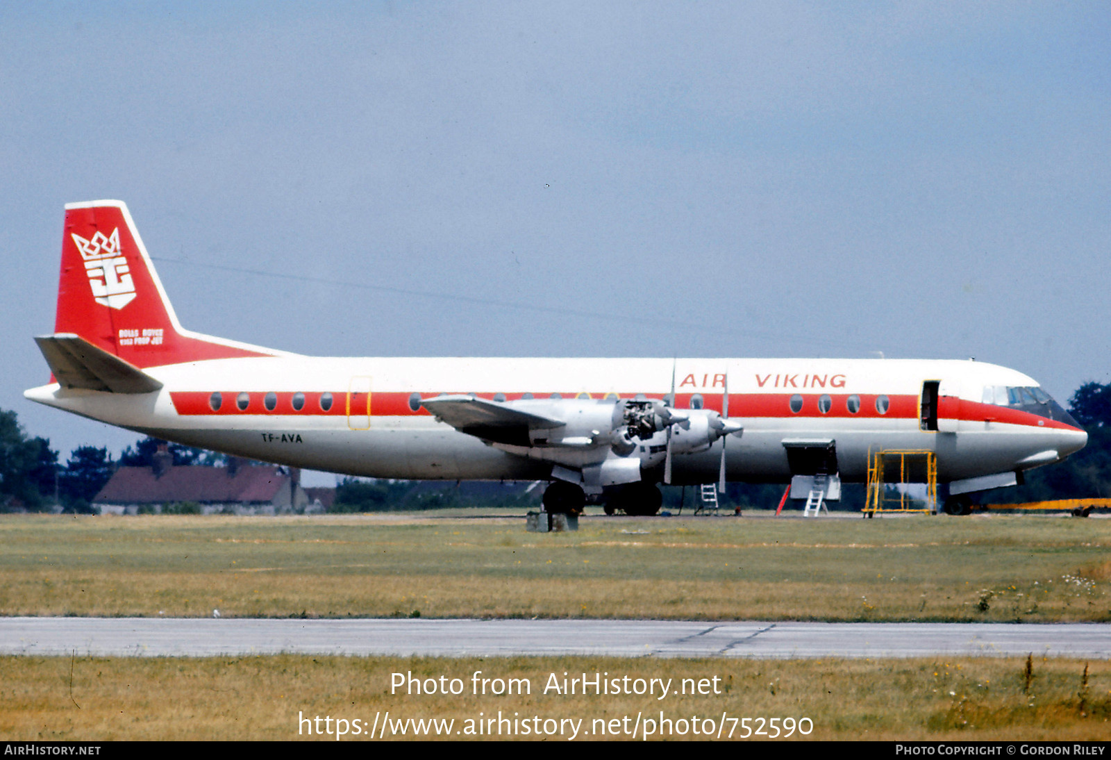 Aircraft Photo of TF-AVA | Vickers 952 Vanguard | Air Viking | AirHistory.net #752590