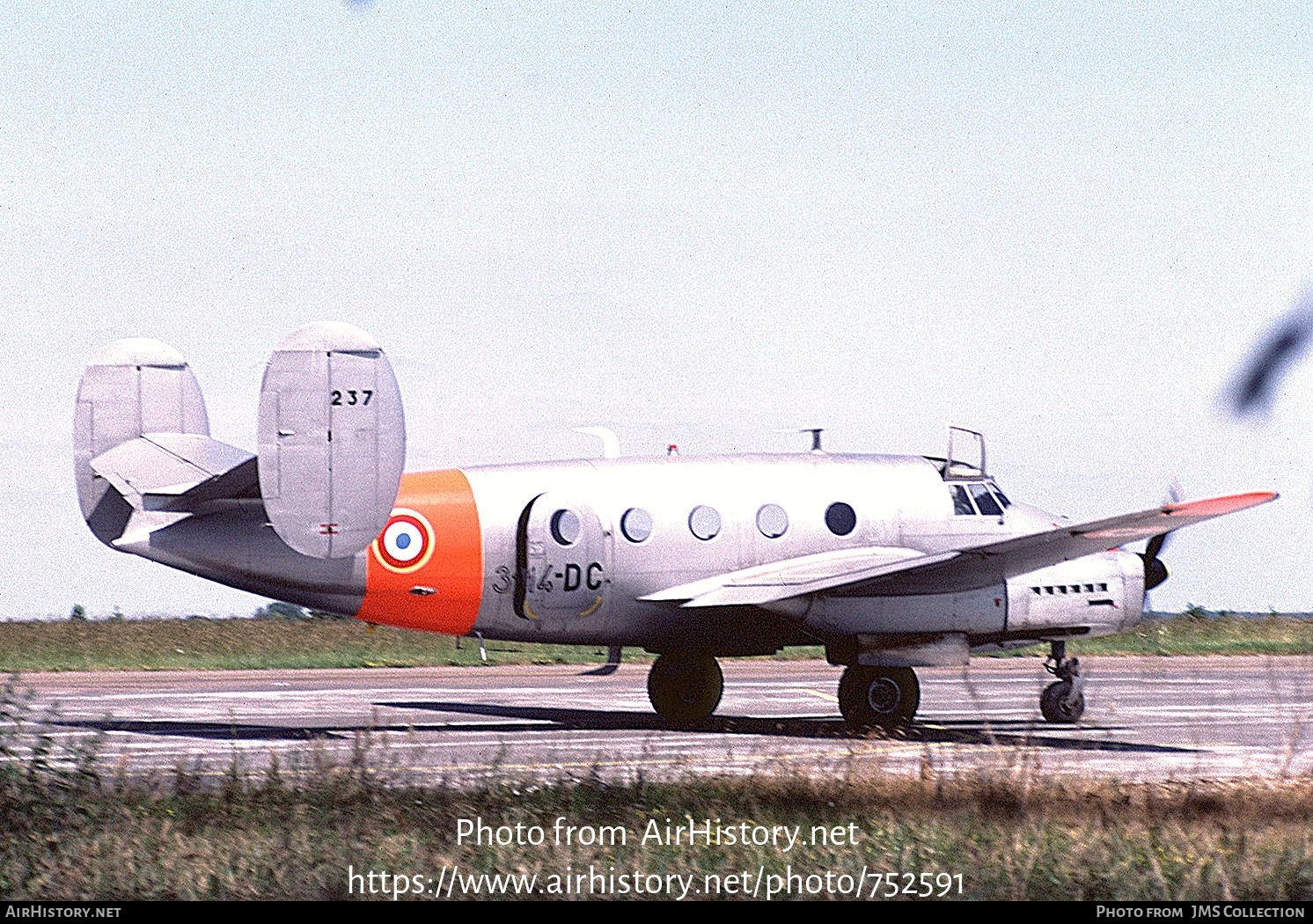 Aircraft Photo of 237 | Dassault MD-312 Flamant | France - Air Force | SLGE 314 | AirHistory.net #752591