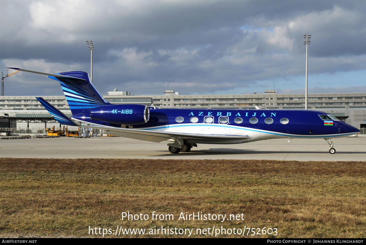 Aircraft Photo of 4K-AI88 | Gulfstream Aerospace G650 (G-VI) | Azerbaijan Government | AirHistory.net #752603