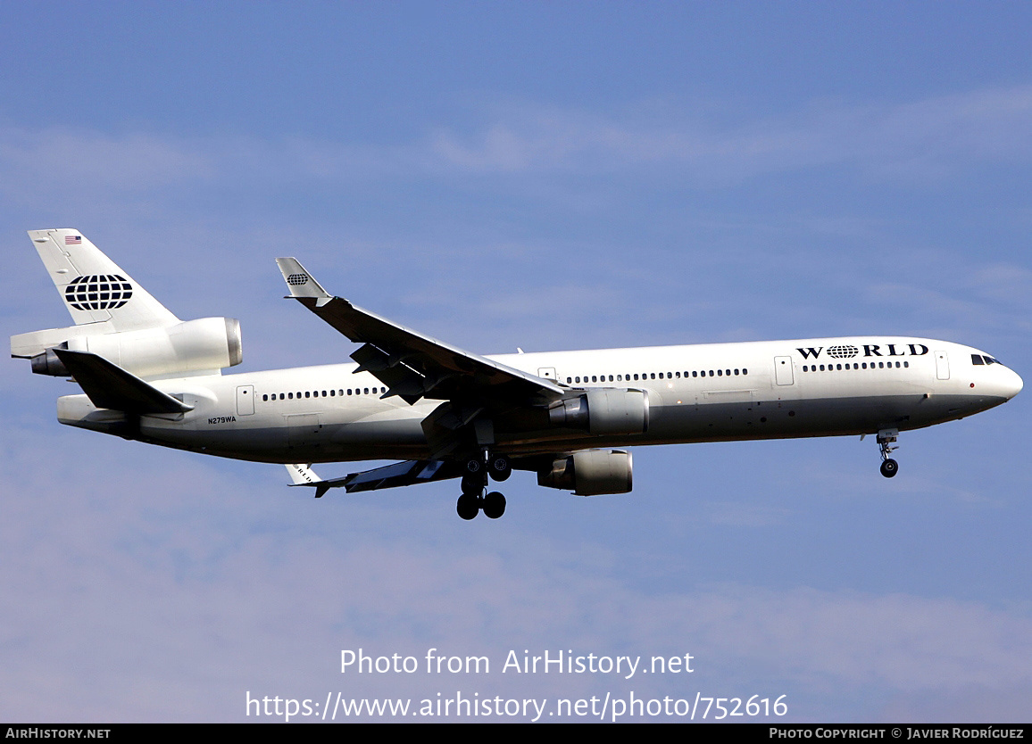 Aircraft Photo of N279WA | McDonnell Douglas MD-11 | World Airways | AirHistory.net #752616