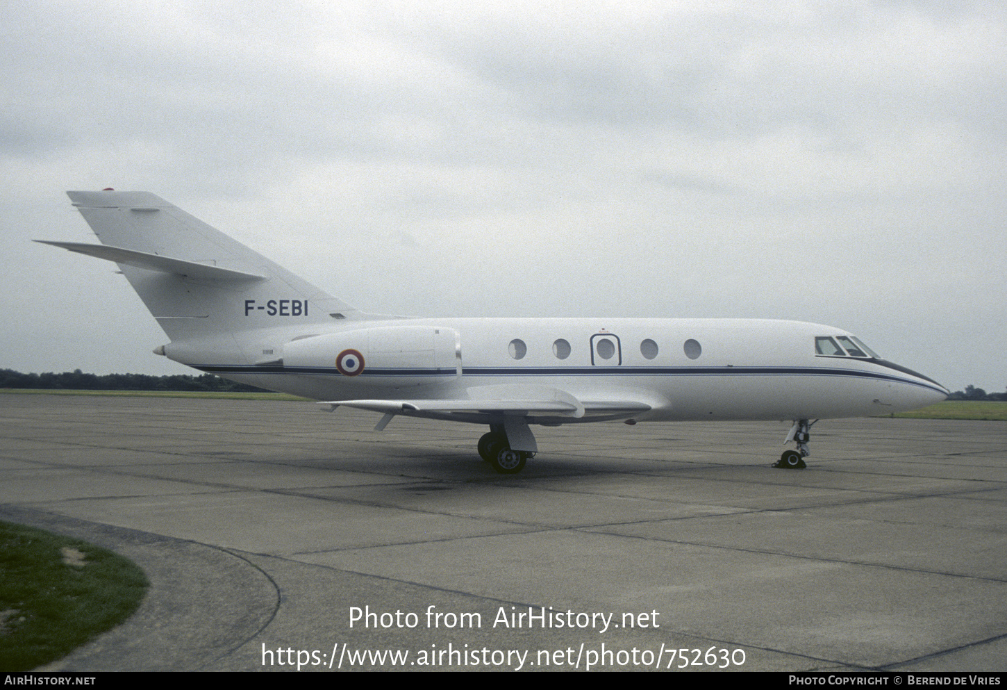 Aircraft Photo of F-SEBI | Dassault Falcon 20E-5 | France - Air Force | AirHistory.net #752630