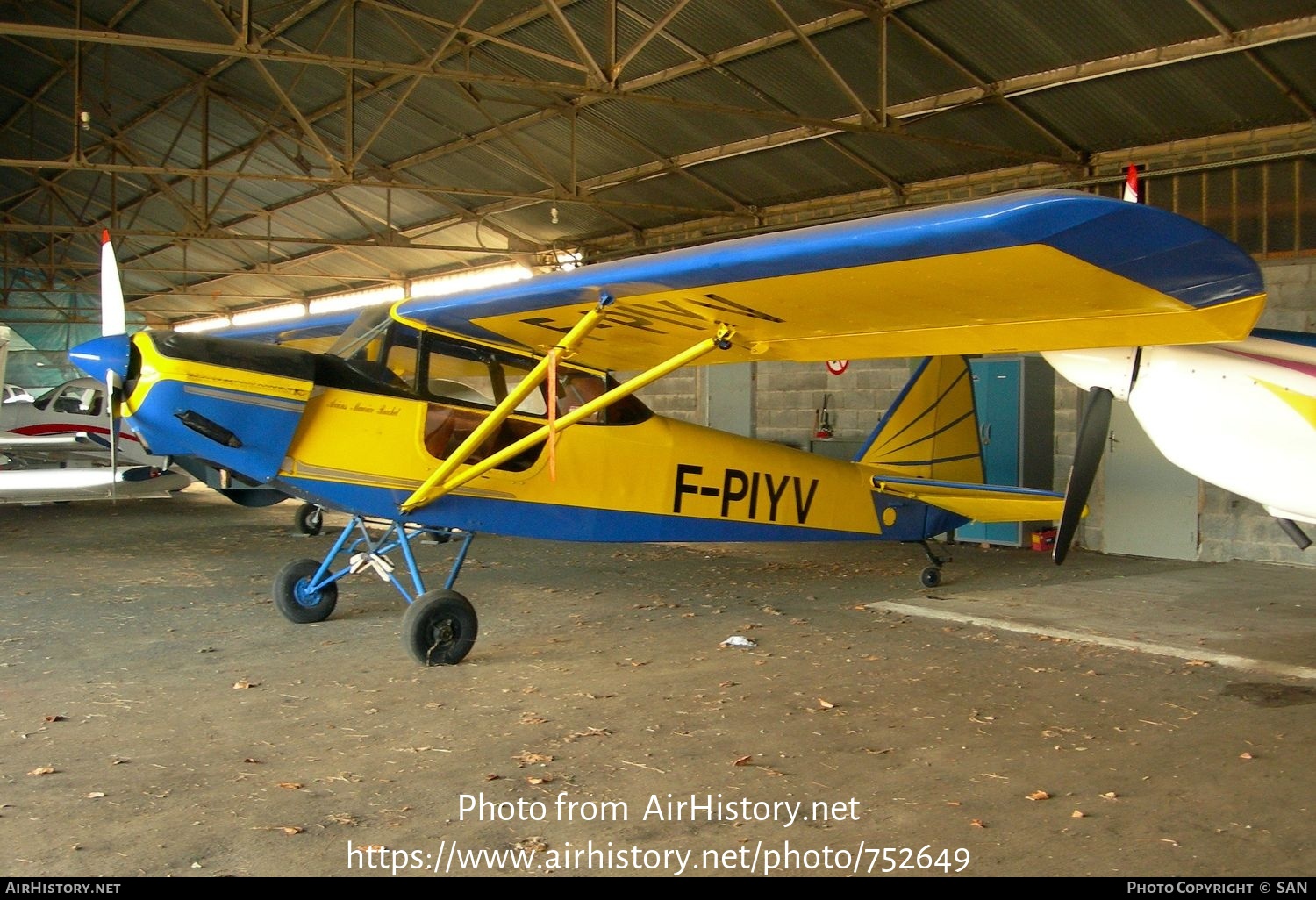 Aircraft Photo of F-PIYV | Brochet MB 76 | AirHistory.net #752649