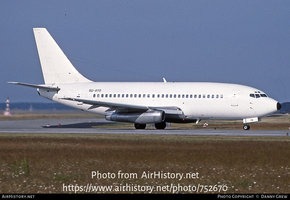 Aircraft Photo of SU-AYO | Boeing 737-266/Adv | AirHistory.net #752670