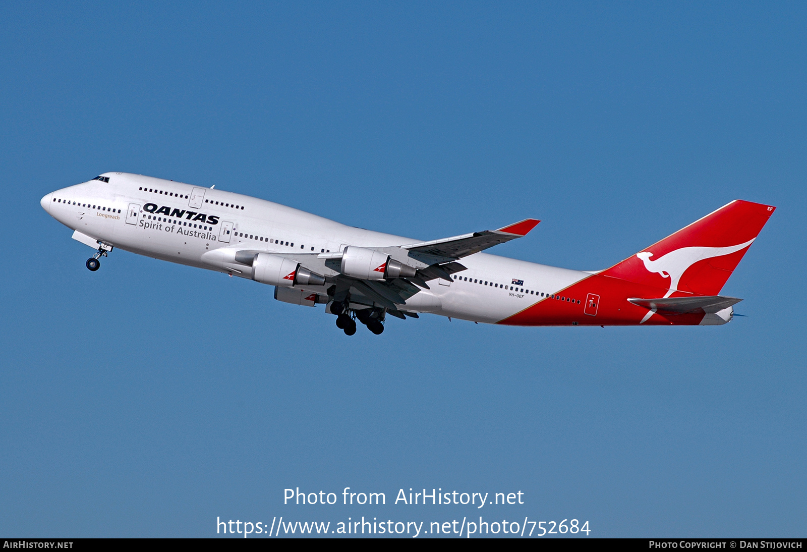 Aircraft Photo of VH-OEF | Boeing 747-438/ER | Qantas | AirHistory.net #752684