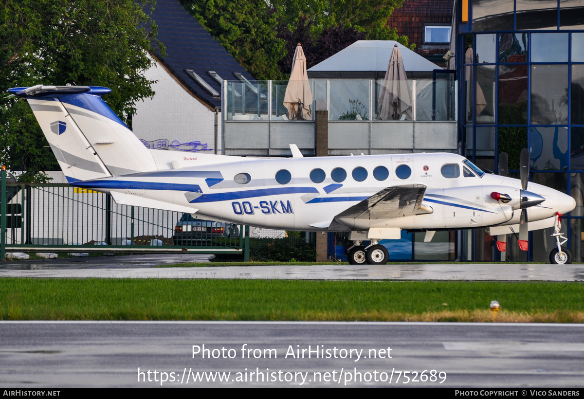 Aircraft Photo of OO-SKM | Beech B200 Super King Air | Sky Service | AirHistory.net #752689