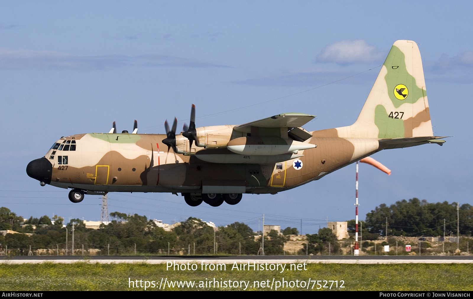 Aircraft Photo of 427 | Lockheed C-130H Hercules | Israel - Air Force | AirHistory.net #752712