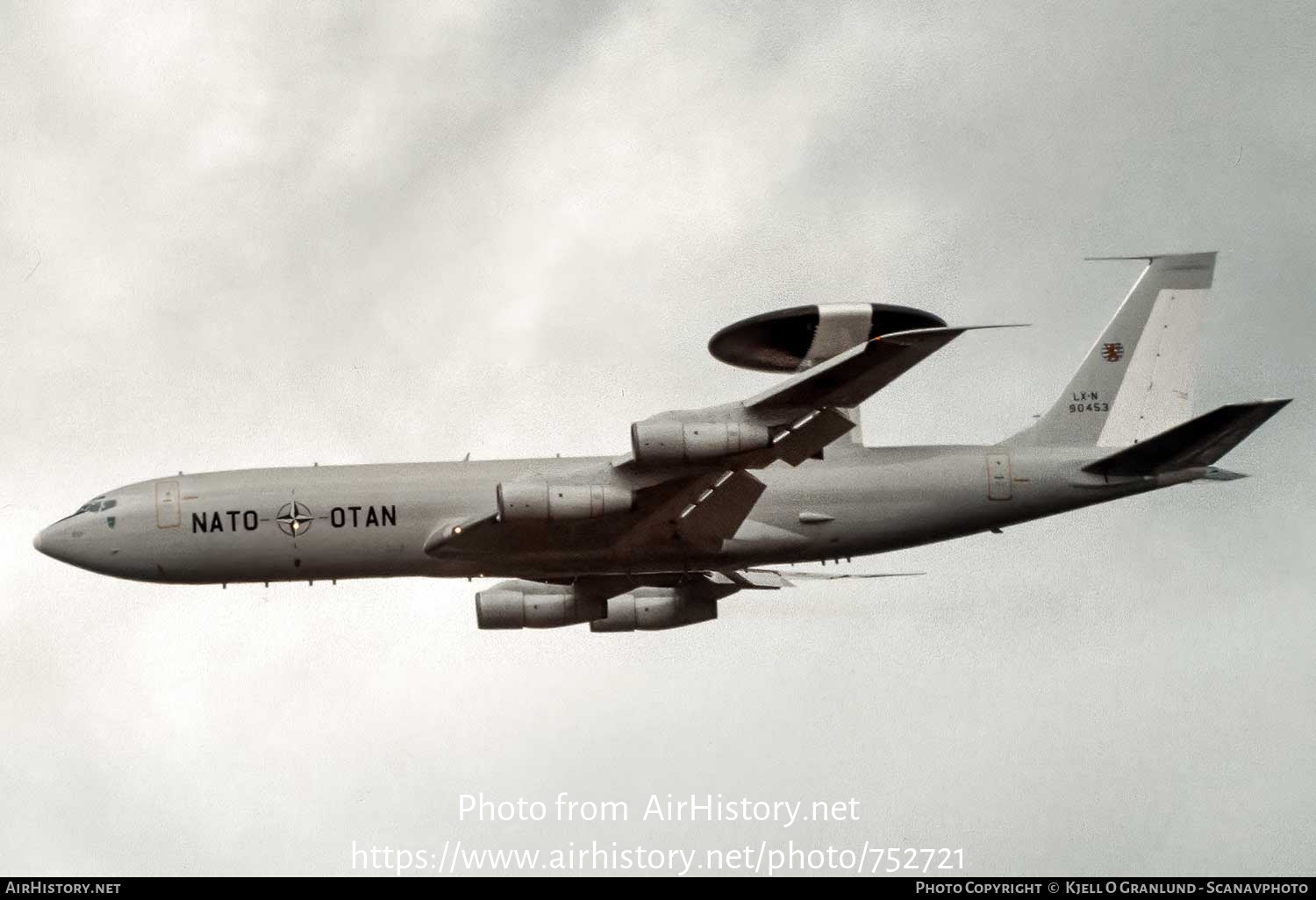 Aircraft Photo of LX-N90453 | Boeing E-3A Sentry | Luxembourg - NATO | AirHistory.net #752721