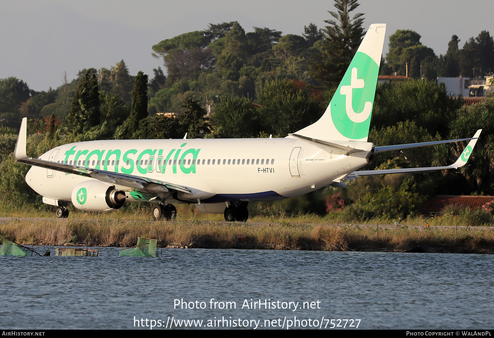 Aircraft Photo of F-HTVI | Boeing 737-8K2 | Transavia | AirHistory.net #752727