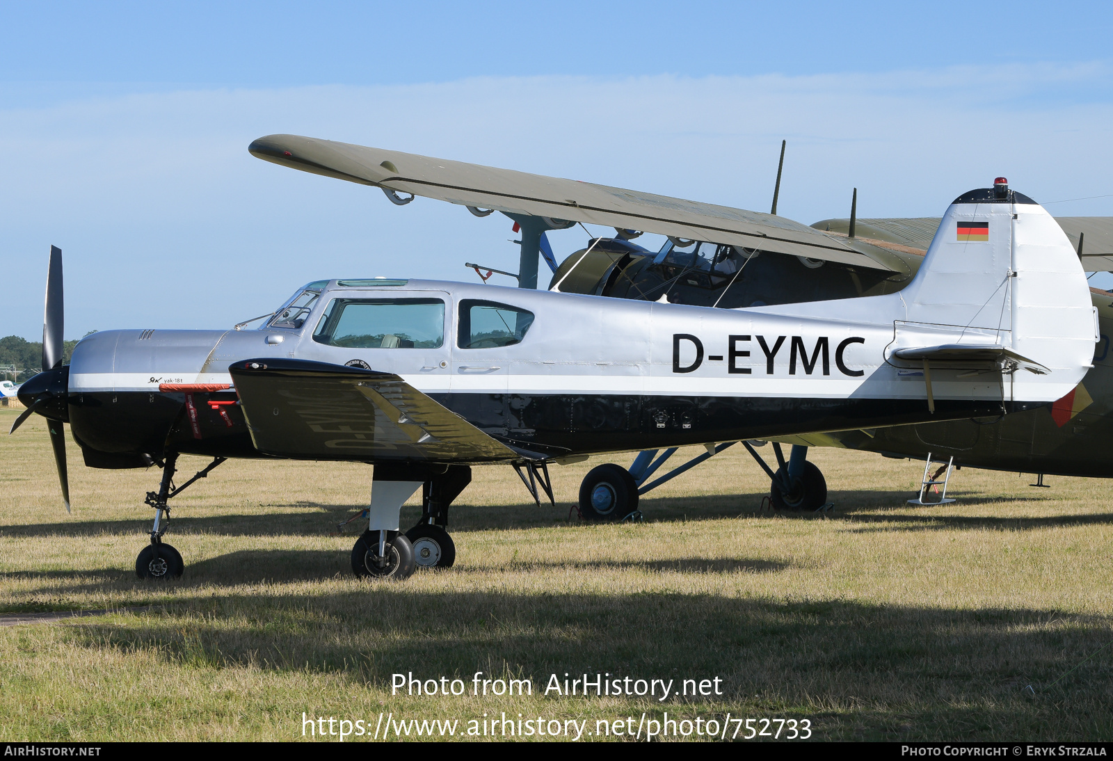 Aircraft Photo of D-EYMC | Yakovlev Yak-18T | AirHistory.net #752733