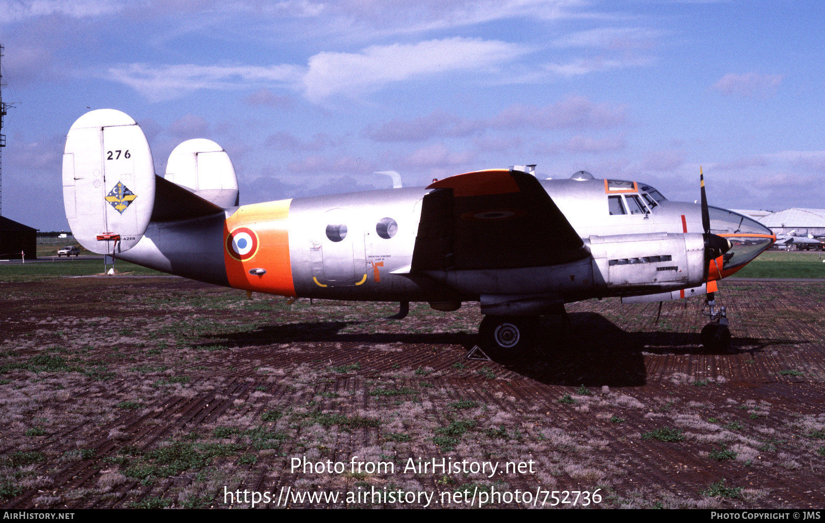 Aircraft Photo of F-AZER / 276 | Dassault MD-311 Flamant | France - Air Force | AirHistory.net #752736