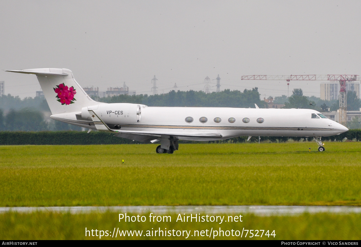 Aircraft Photo of VP-CES | Gulfstream Aerospace G-V Gulfstream V | AirHistory.net #752744