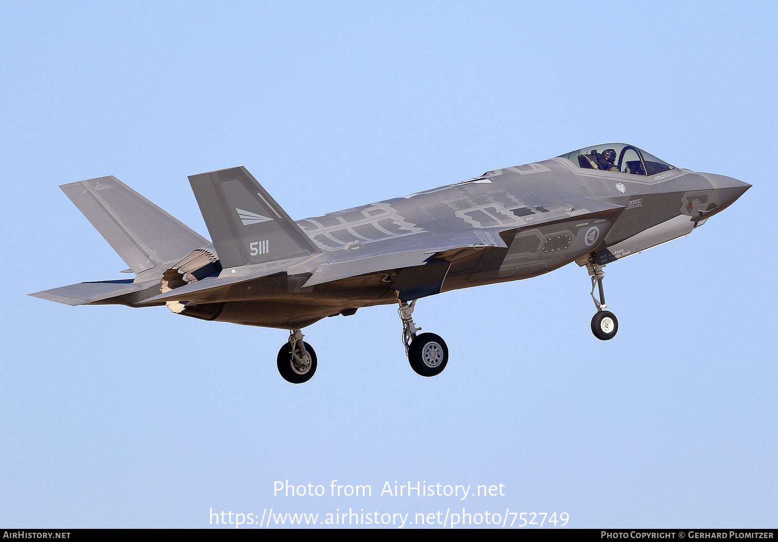 Aircraft Photo of 5111 | Lockheed Martin F-35A Lightning II | Norway - Air Force | AirHistory.net #752749