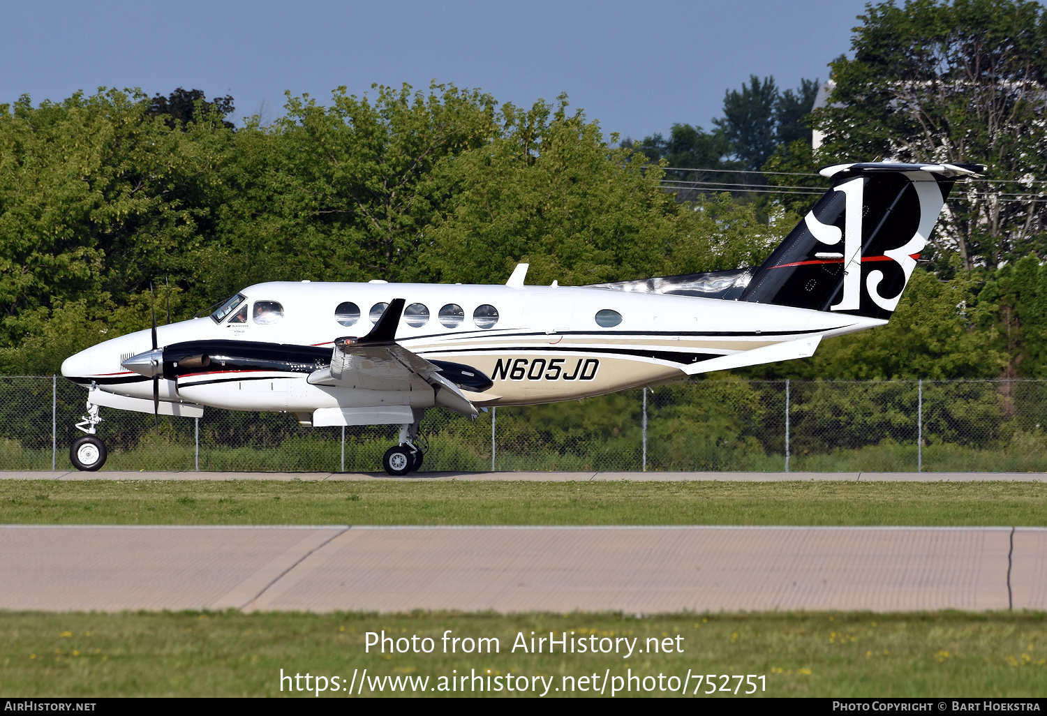 Aircraft Photo of N605JD | Raytheon B200 King Air | AirHistory.net #752751