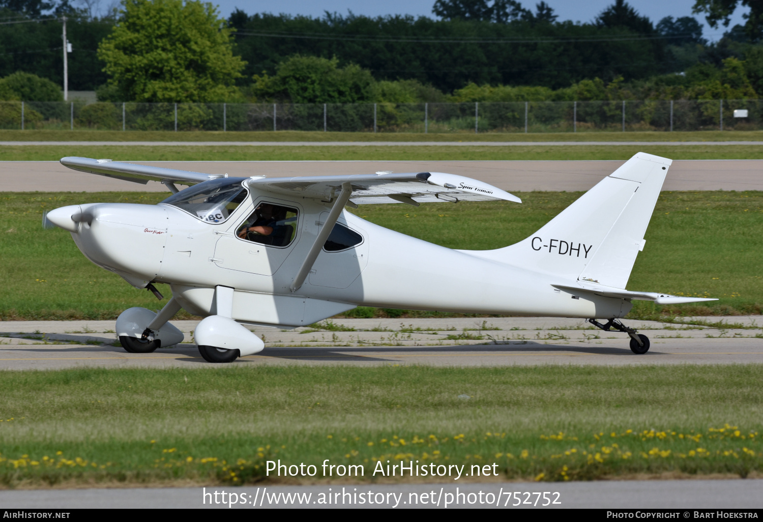 Aircraft Photo of C-FDHY | Glasair Sportsman GS-2 | AirHistory.net #752752