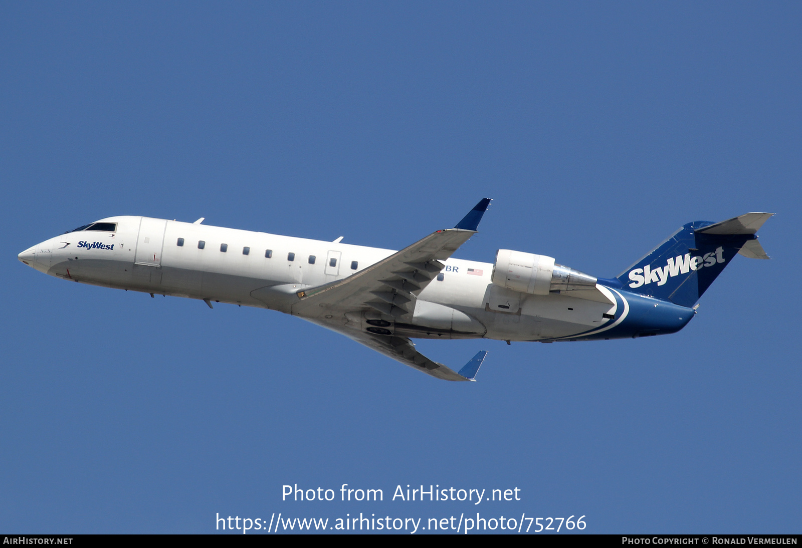 Aircraft Photo of N652BR | Bombardier CRJ-200ER (CL-600-2B19) | SkyWest Airlines | AirHistory.net #752766