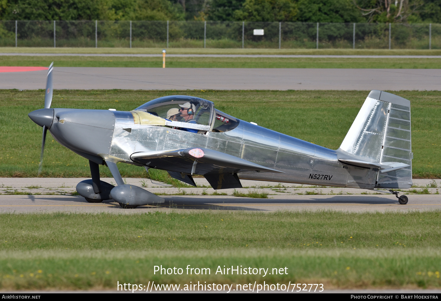 Aircraft Photo of N527RV | Van's RV-7 | AirHistory.net #752773