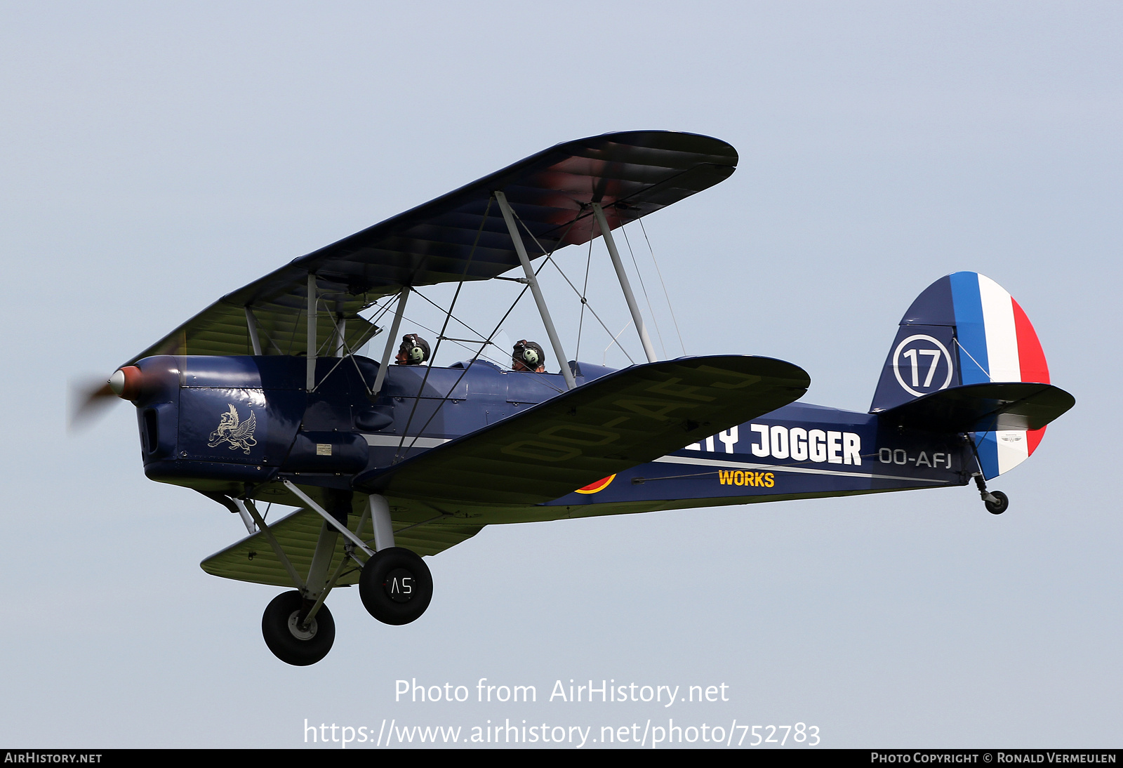 Aircraft Photo of OO-AFJ | Stampe-Vertongen SV-4C | AirHistory.net #752783