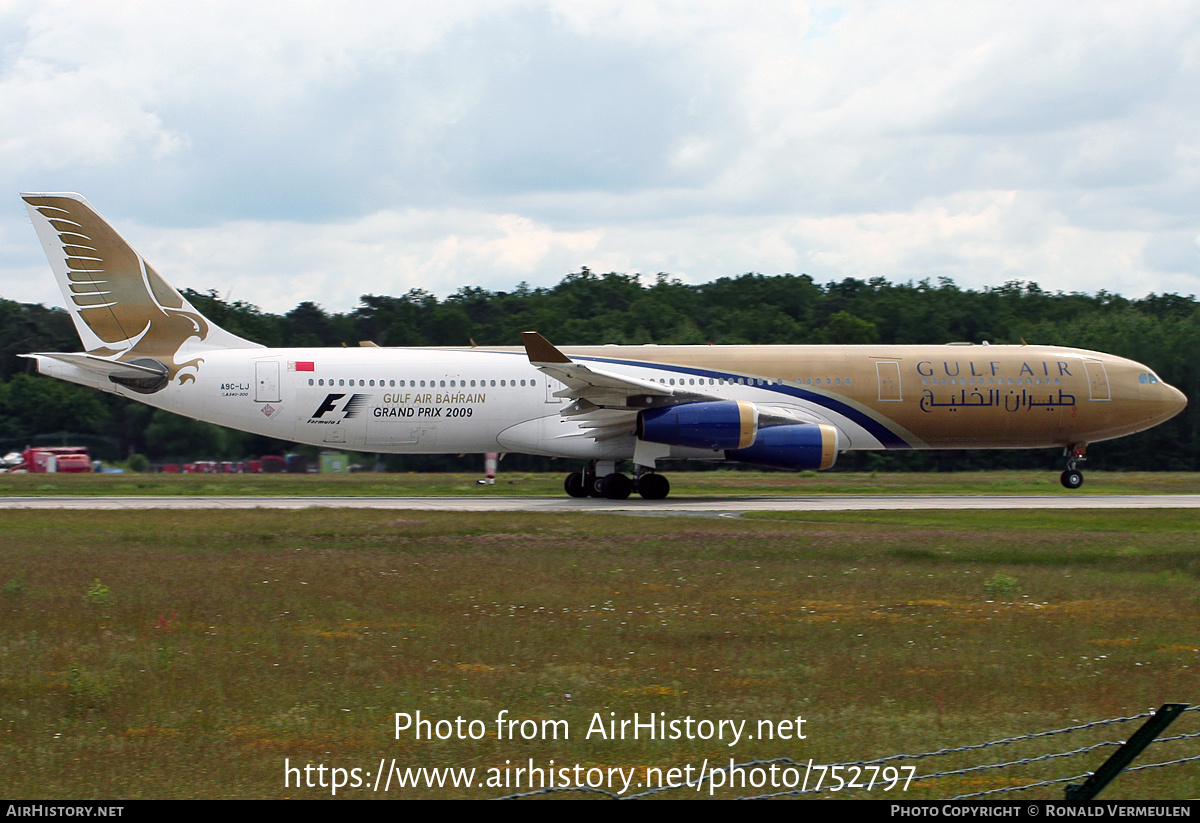 Aircraft Photo of A9C-LJ | Airbus A340-313X | Gulf Air | AirHistory.net #752797