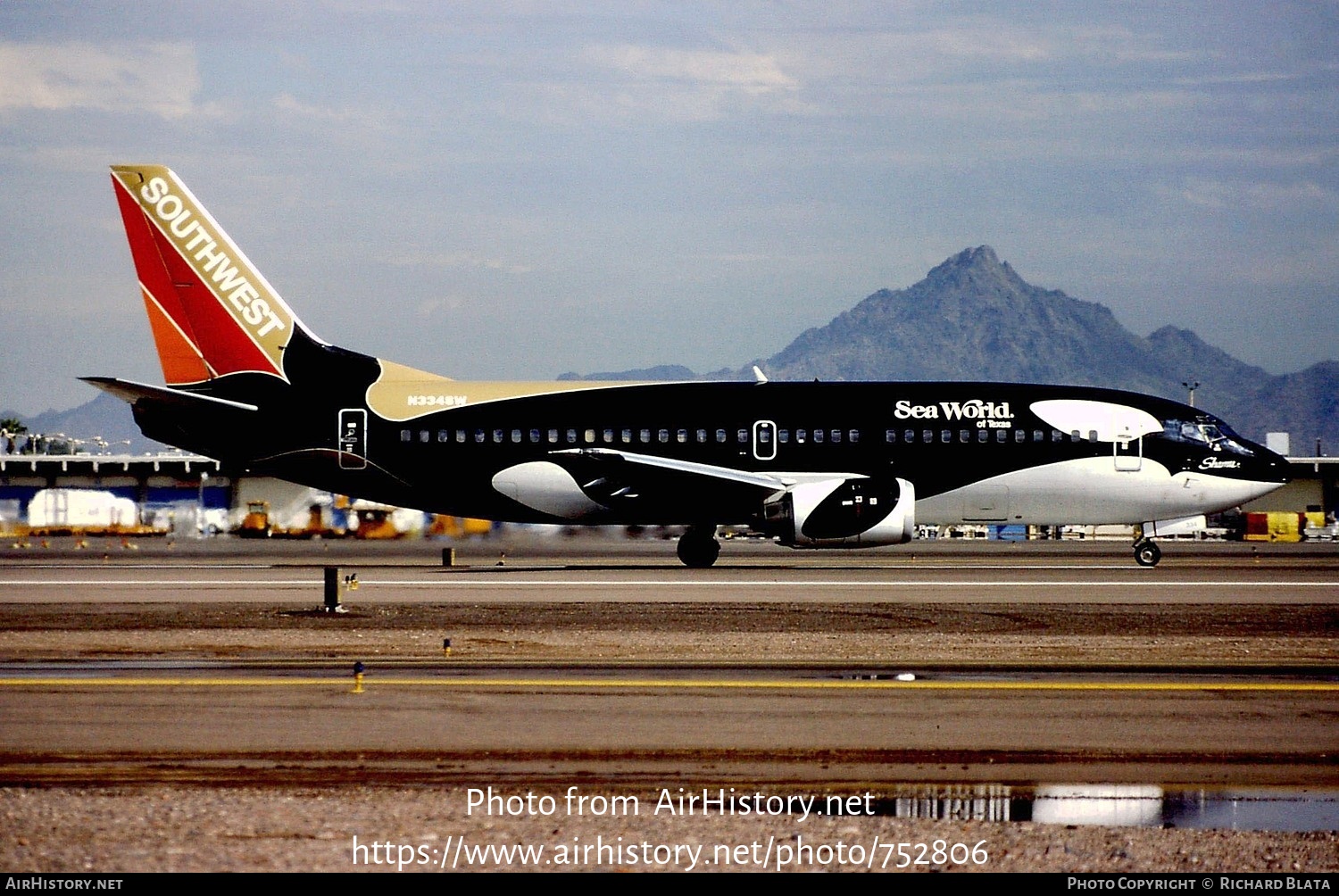 Aircraft Photo of N334SW | Boeing 737-3H4 | Southwest Airlines | AirHistory.net #752806