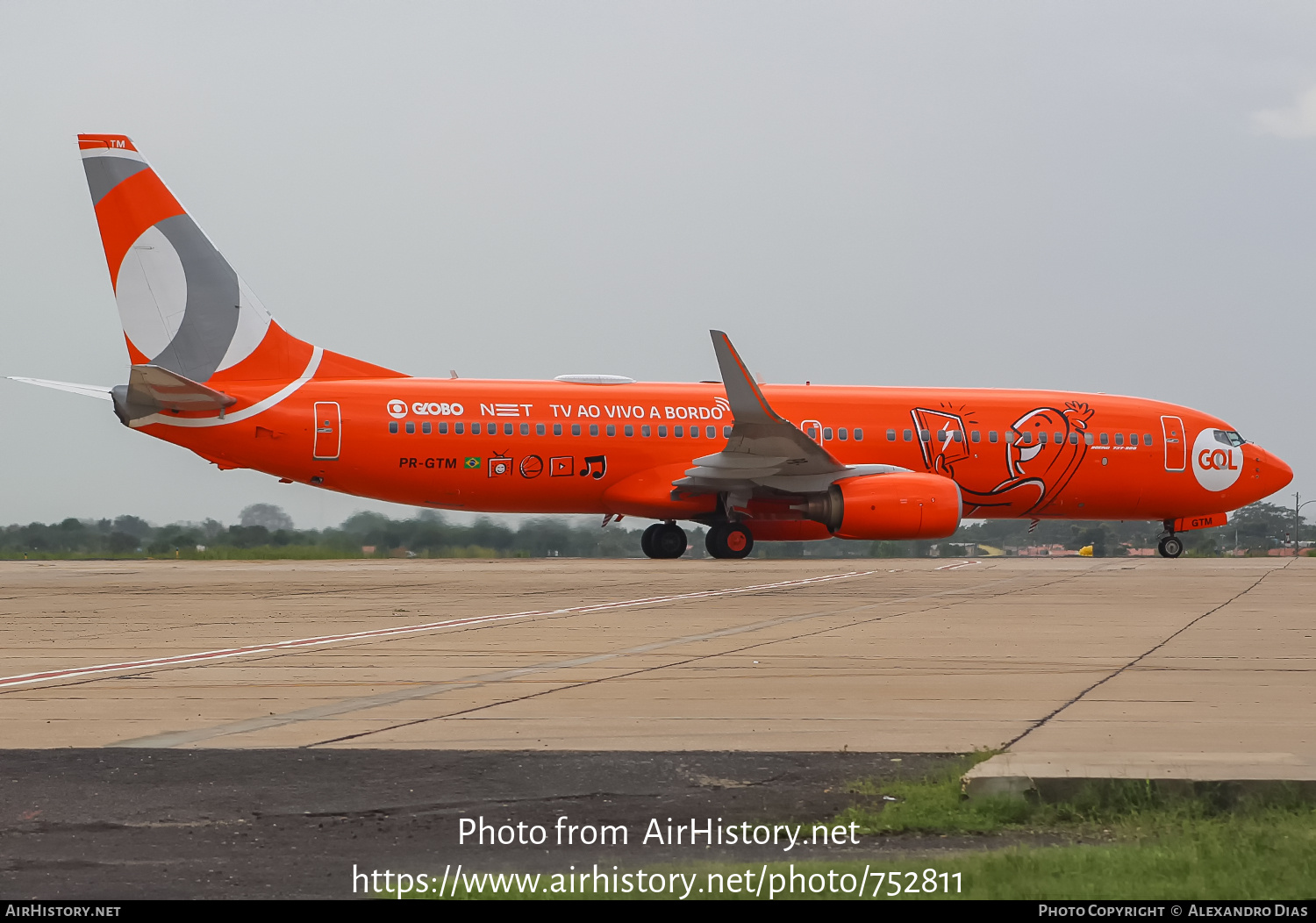 Aircraft Photo of PR-GTM | Boeing 737-8EH | GOL Linhas Aéreas | AirHistory.net #752811