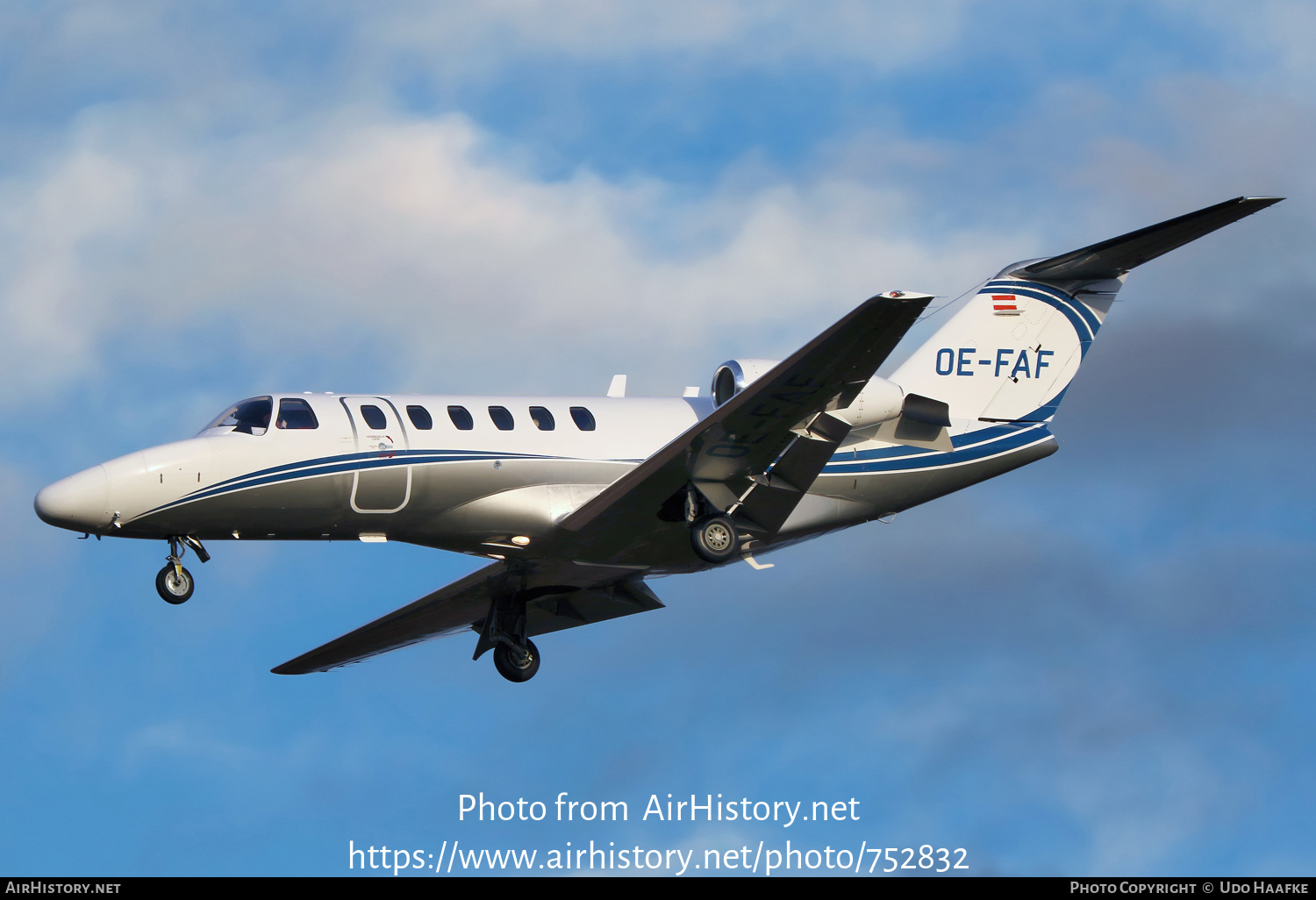 Aircraft Photo of OE-FAF | Cessna 525A CitationJet CJ2 | AirHistory.net #752832