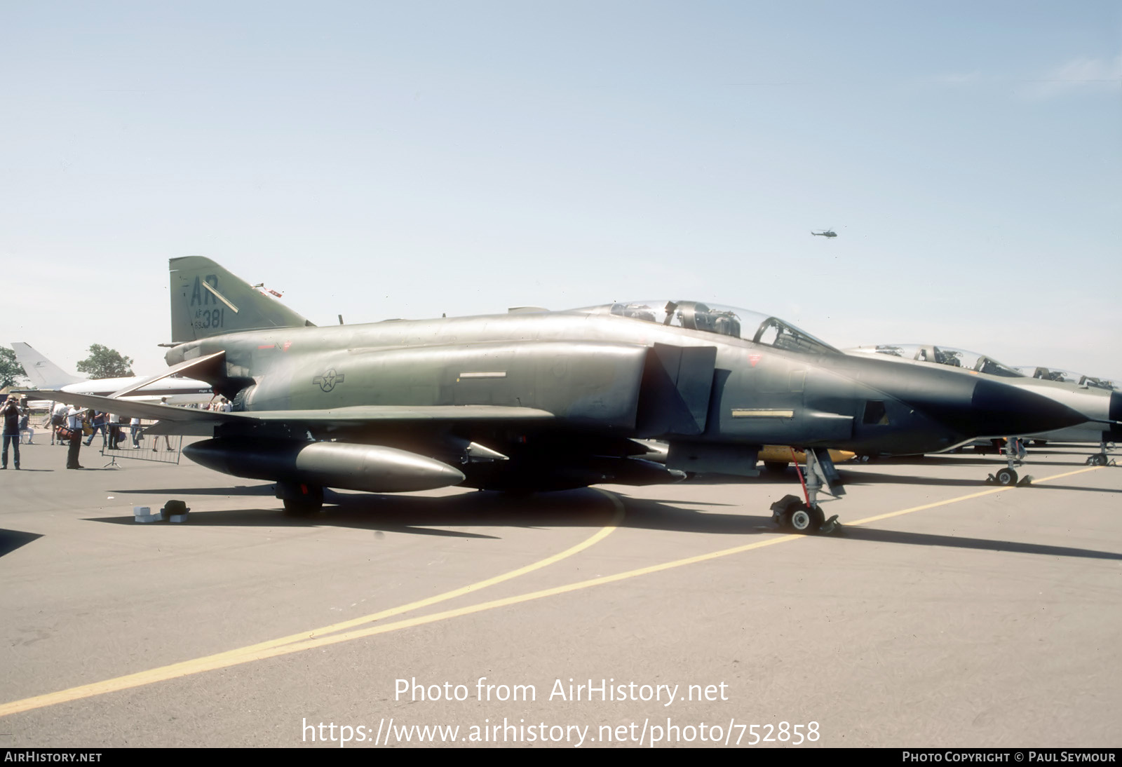 Aircraft Photo of 69-0381 / AF69-381 | McDonnell Douglas RF-4C Phantom II | USA - Air Force | AirHistory.net #752858