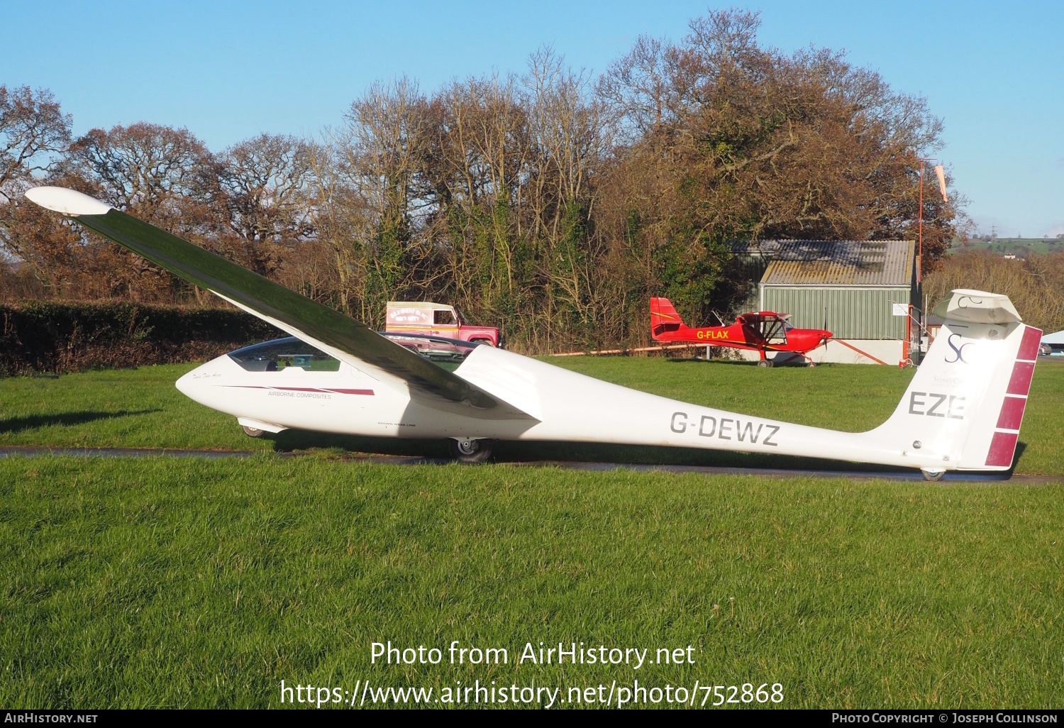 Aircraft Photo of G-DEWZ | Grob G-103A Twin II Acro | AirHistory.net #752868