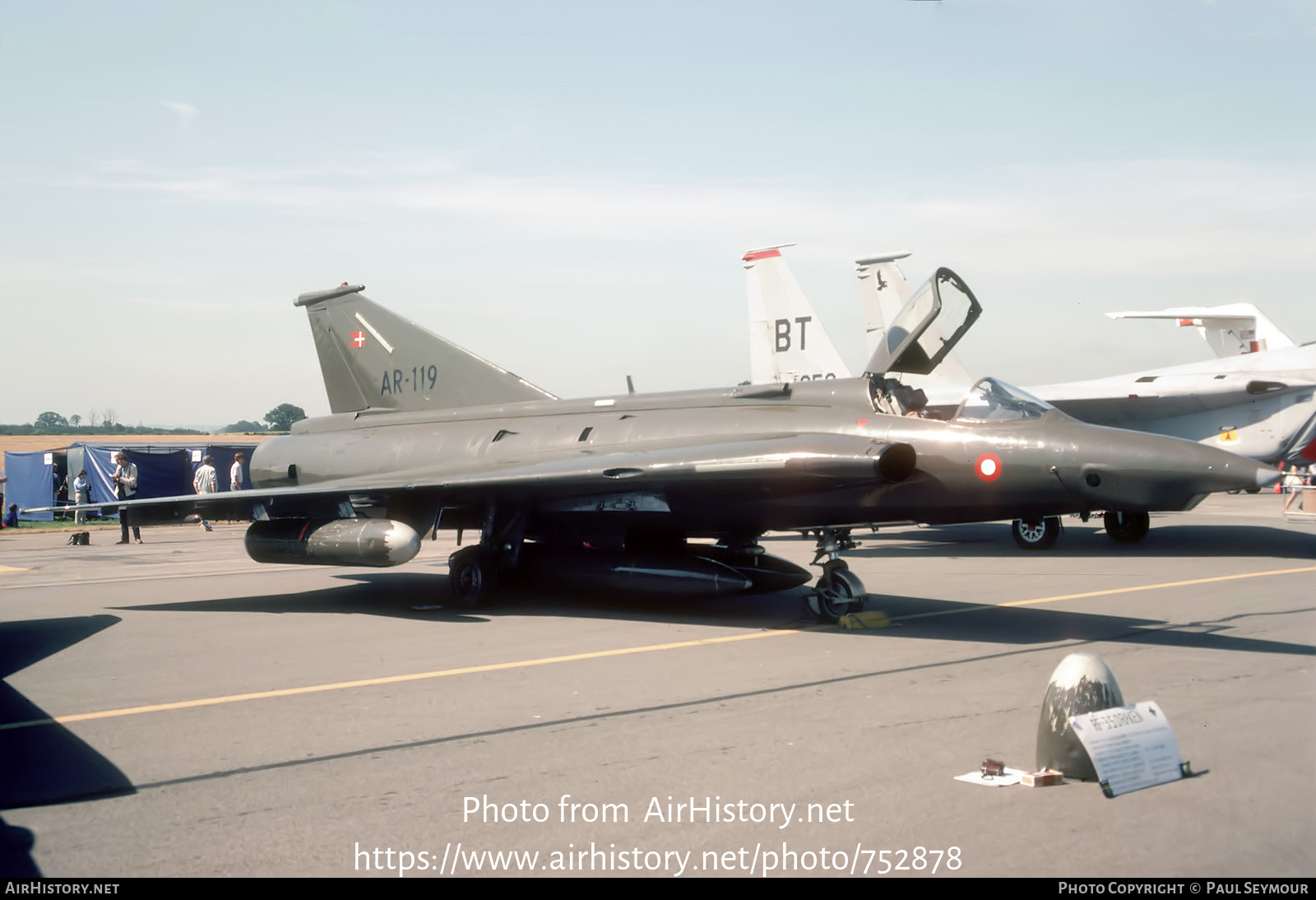 Aircraft Photo of AR-119 | Saab RF-35 Draken | Denmark - Air Force | AirHistory.net #752878