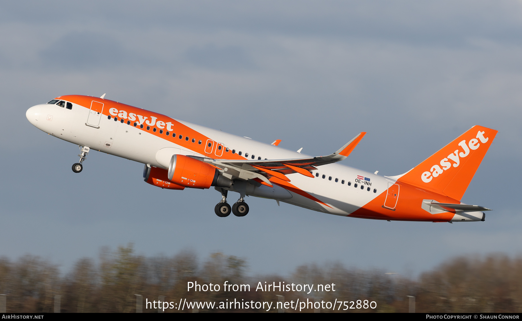 Aircraft Photo of OE-INH | Airbus A320-214 | EasyJet | AirHistory.net #752880