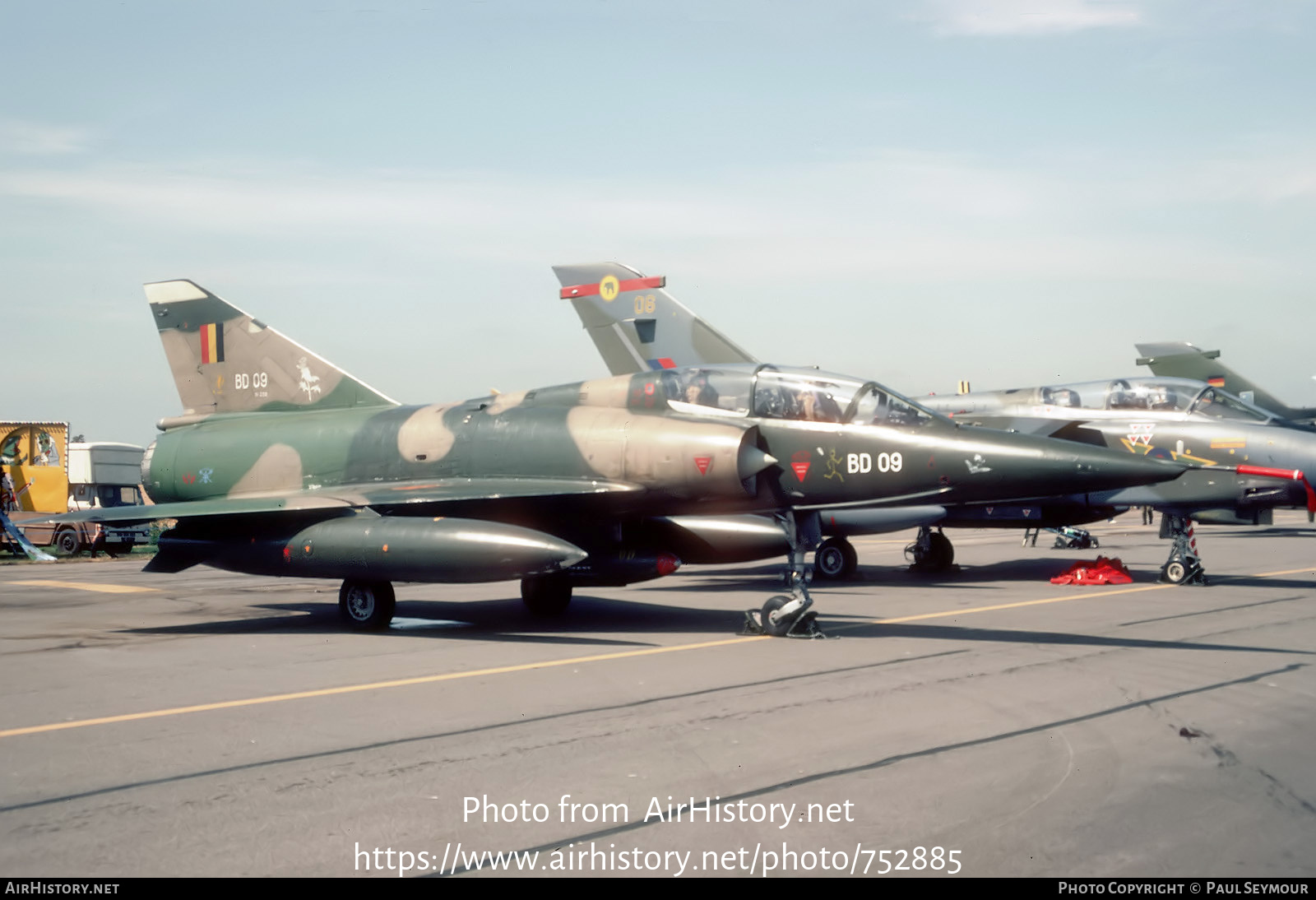 Aircraft Photo of BD09 | Dassault Mirage 5BD | Belgium - Air Force | AirHistory.net #752885