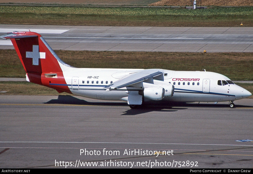 Aircraft Photo of HB-IXC | British Aerospace BAe-146-200 | Crossair | AirHistory.net #752892