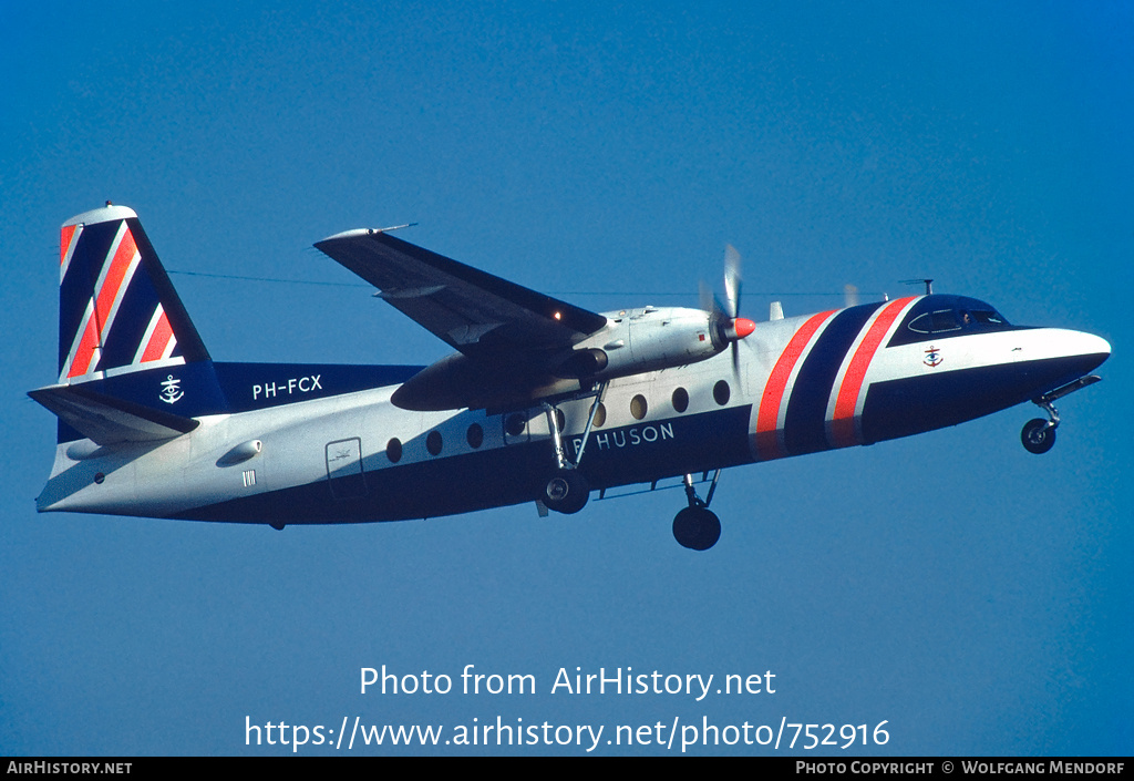 Aircraft Photo of PH-FCX | Fokker F27-100MAR Maritime | Air Huson | AirHistory.net #752916