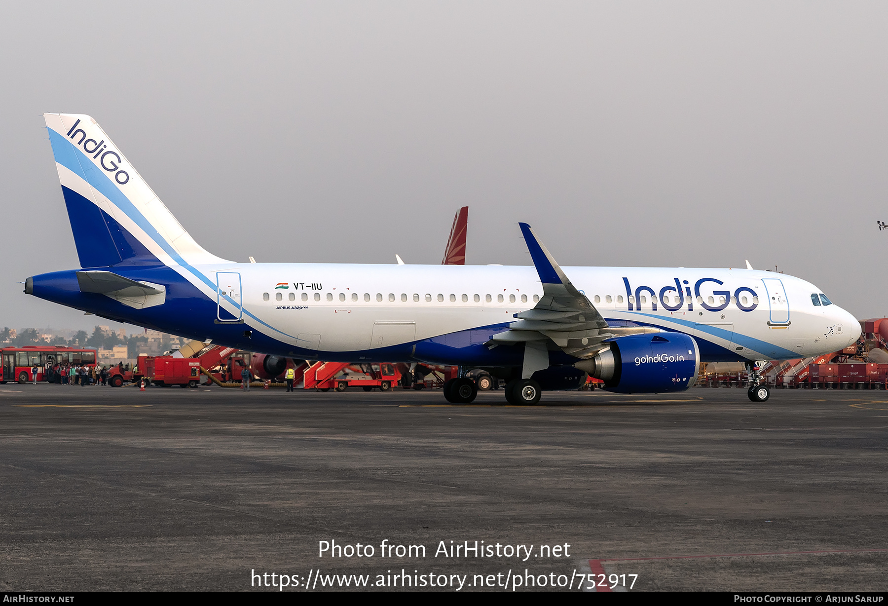 Aircraft Photo of VT-IIU | Airbus A320-251N | IndiGo | AirHistory.net #752917