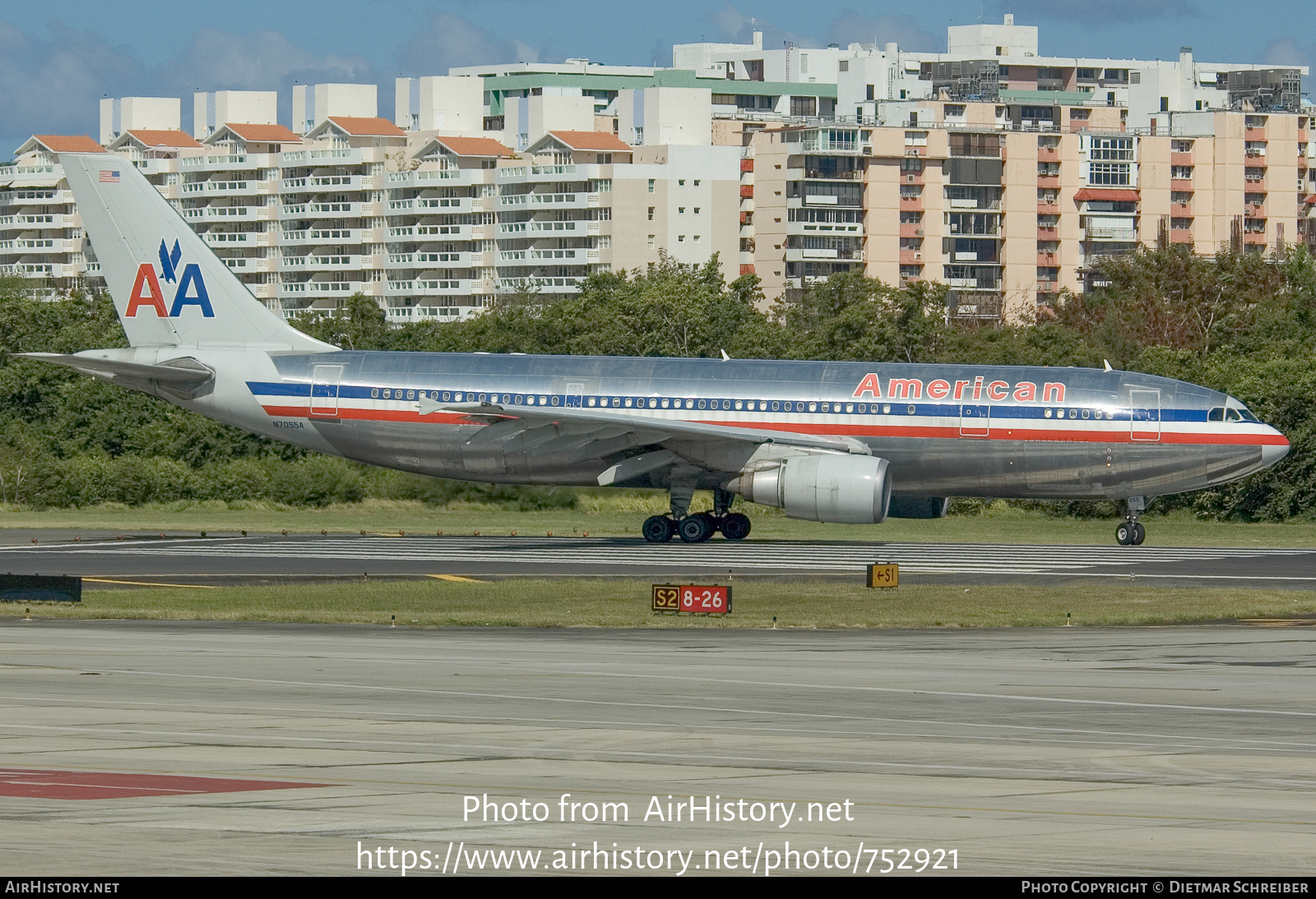 Aircraft Photo of N7055A | Airbus A300B4-605R | American Airlines | AirHistory.net #752921