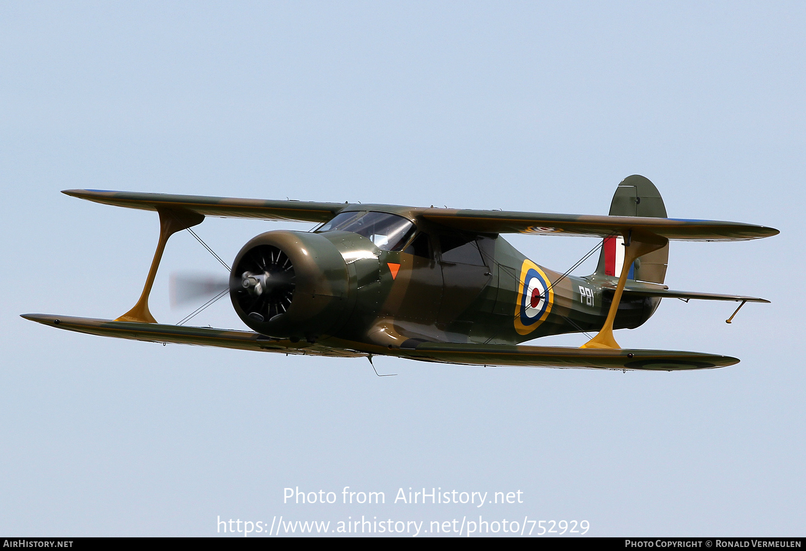 Aircraft Photo of N18V / DR628 | Beech D17S | UK - Air Force | AirHistory.net #752929