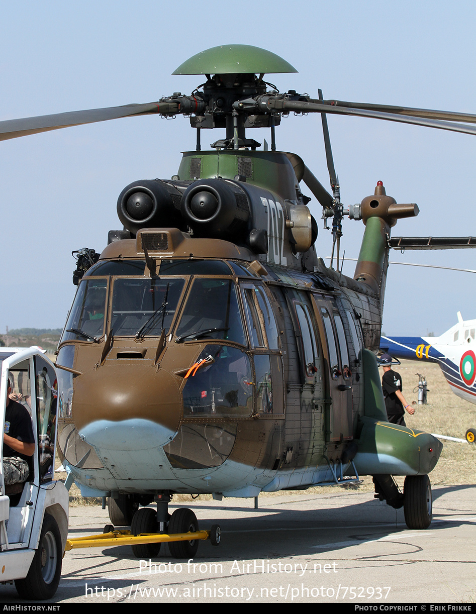 Aircraft Photo of 702 | Eurocopter AS-532AL Cougar | Bulgaria - Air Force | AirHistory.net #752937