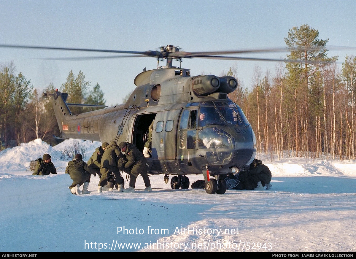 Aircraft Photo of XW224 | Aerospatiale SA-330E Puma HC2 | UK - Air Force | AirHistory.net #752943