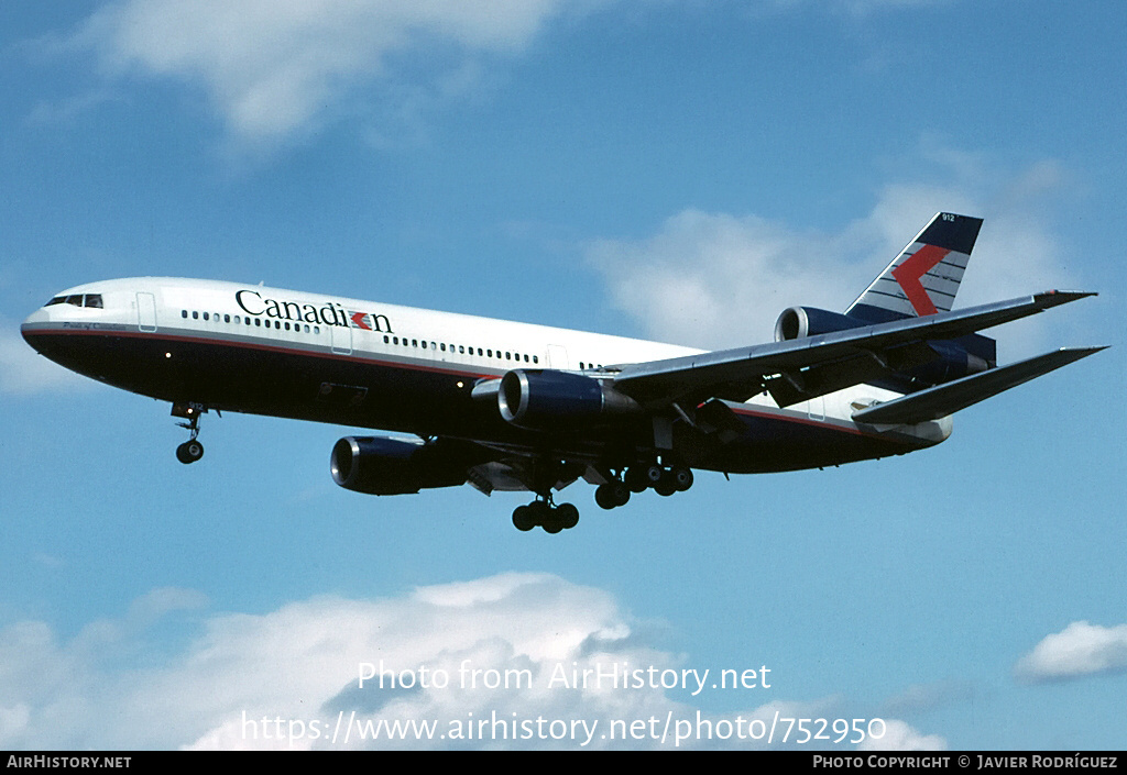 Aircraft Photo of C-FCRD | McDonnell Douglas DC-10-30 | Canadian Airlines | AirHistory.net #752950