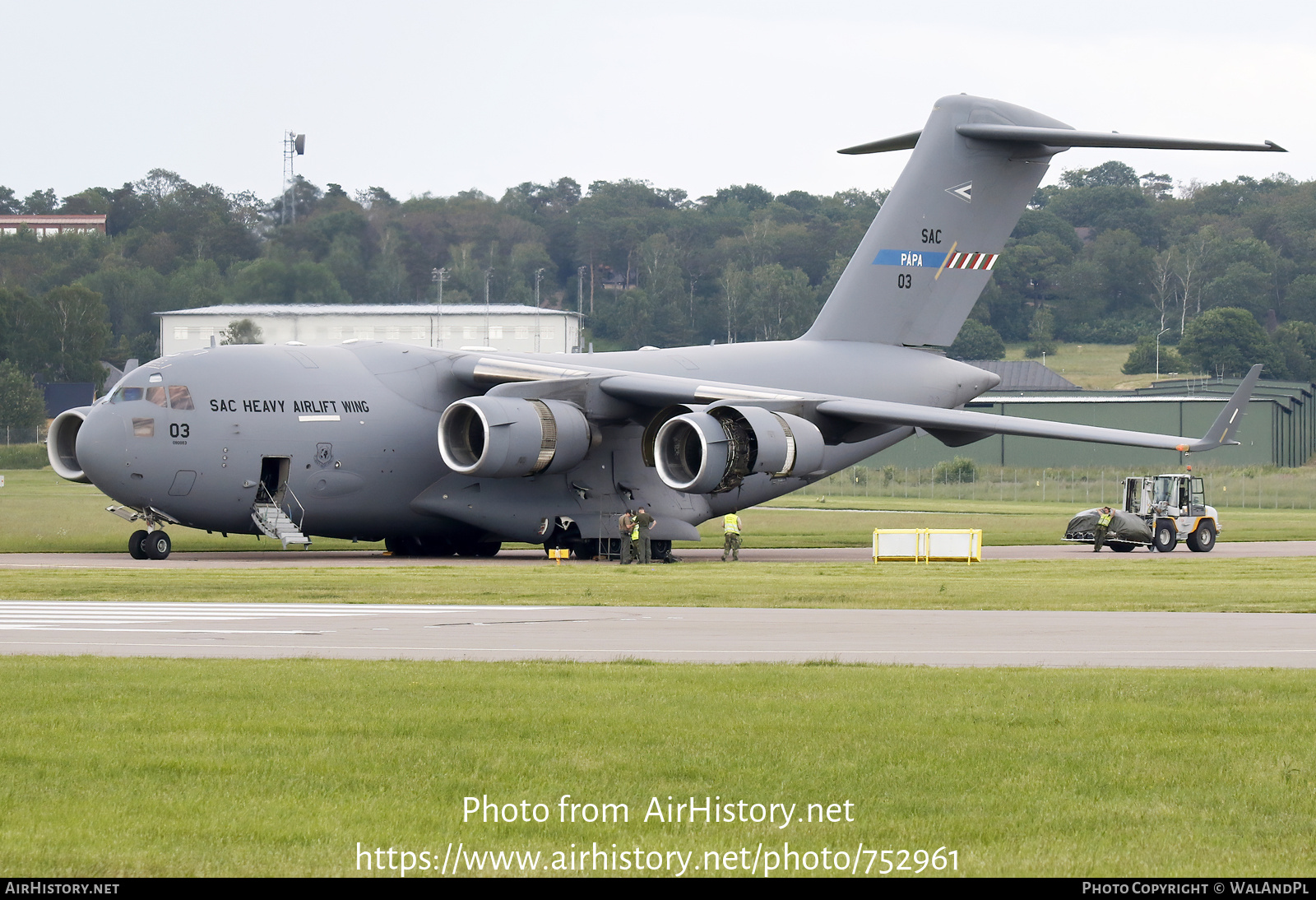 Aircraft Photo of 03 | Boeing C-17A Globemaster III | Hungary - Air Force | AirHistory.net #752961