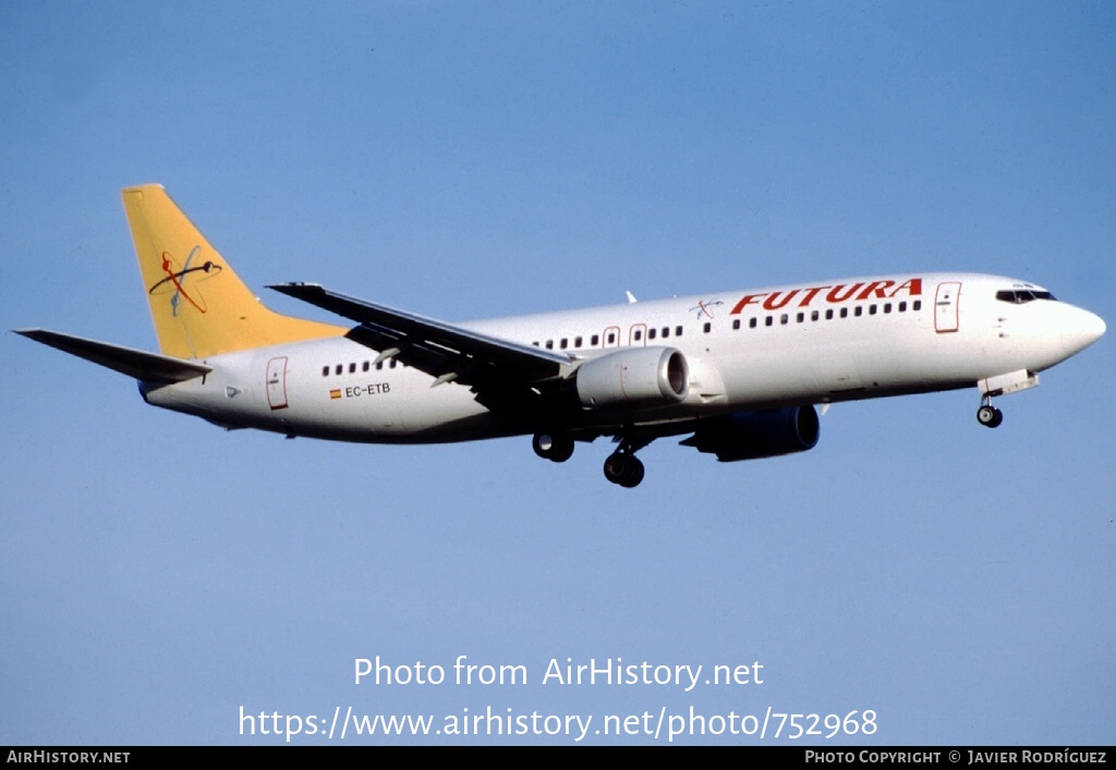 Aircraft Photo of EC-ETB | Boeing 737-4Y0 | Futura International Airways | AirHistory.net #752968