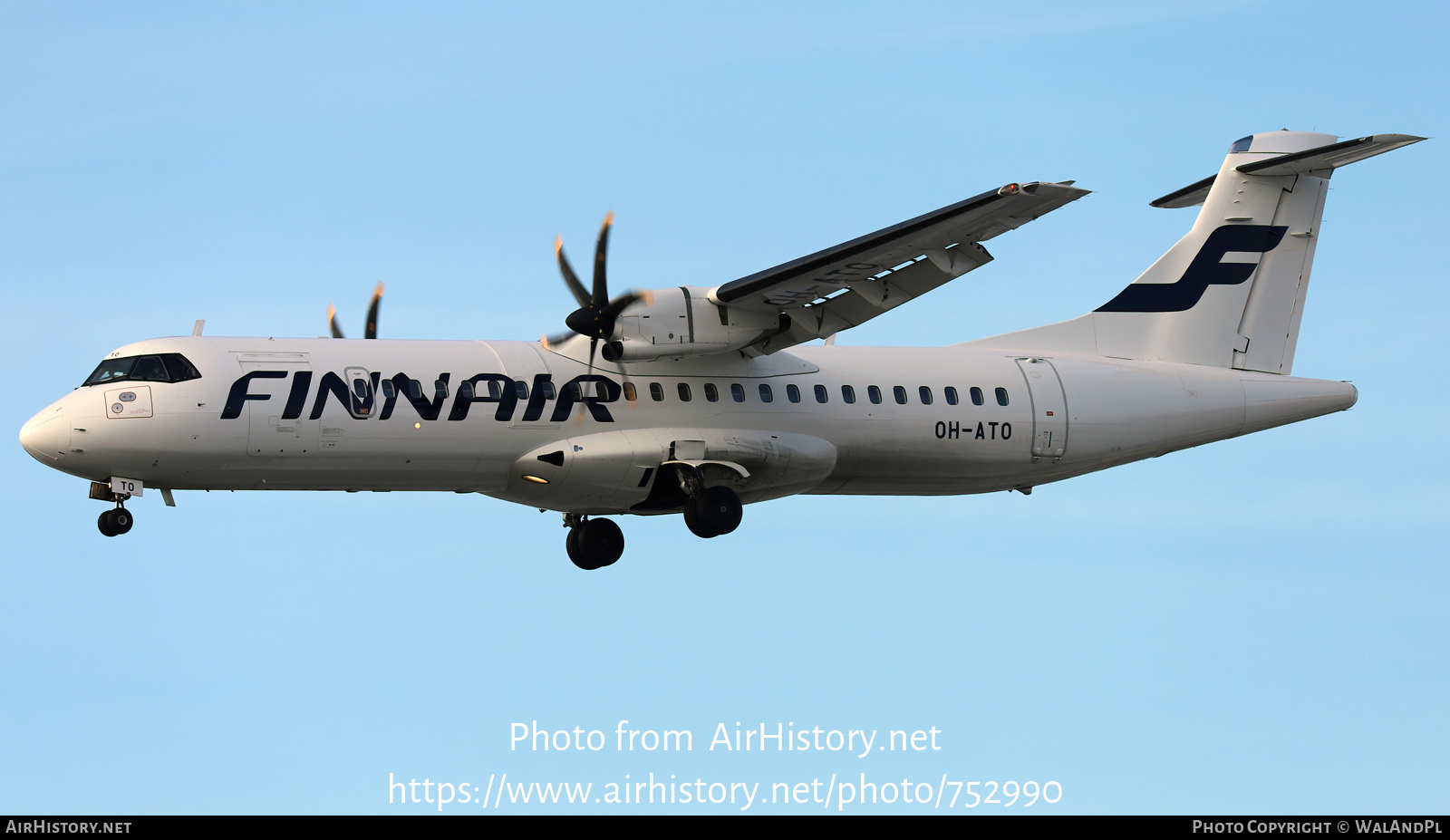 Aircraft Photo of OH-ATO | ATR ATR-72-500 (ATR-72-212A) | Finnair | AirHistory.net #752990