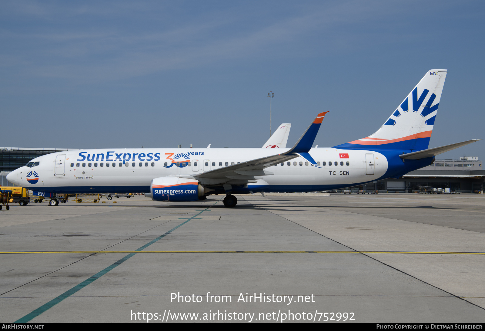 Aircraft Photo of TC-SEN | Boeing 737-8HC | SunExpress | AirHistory.net #752992