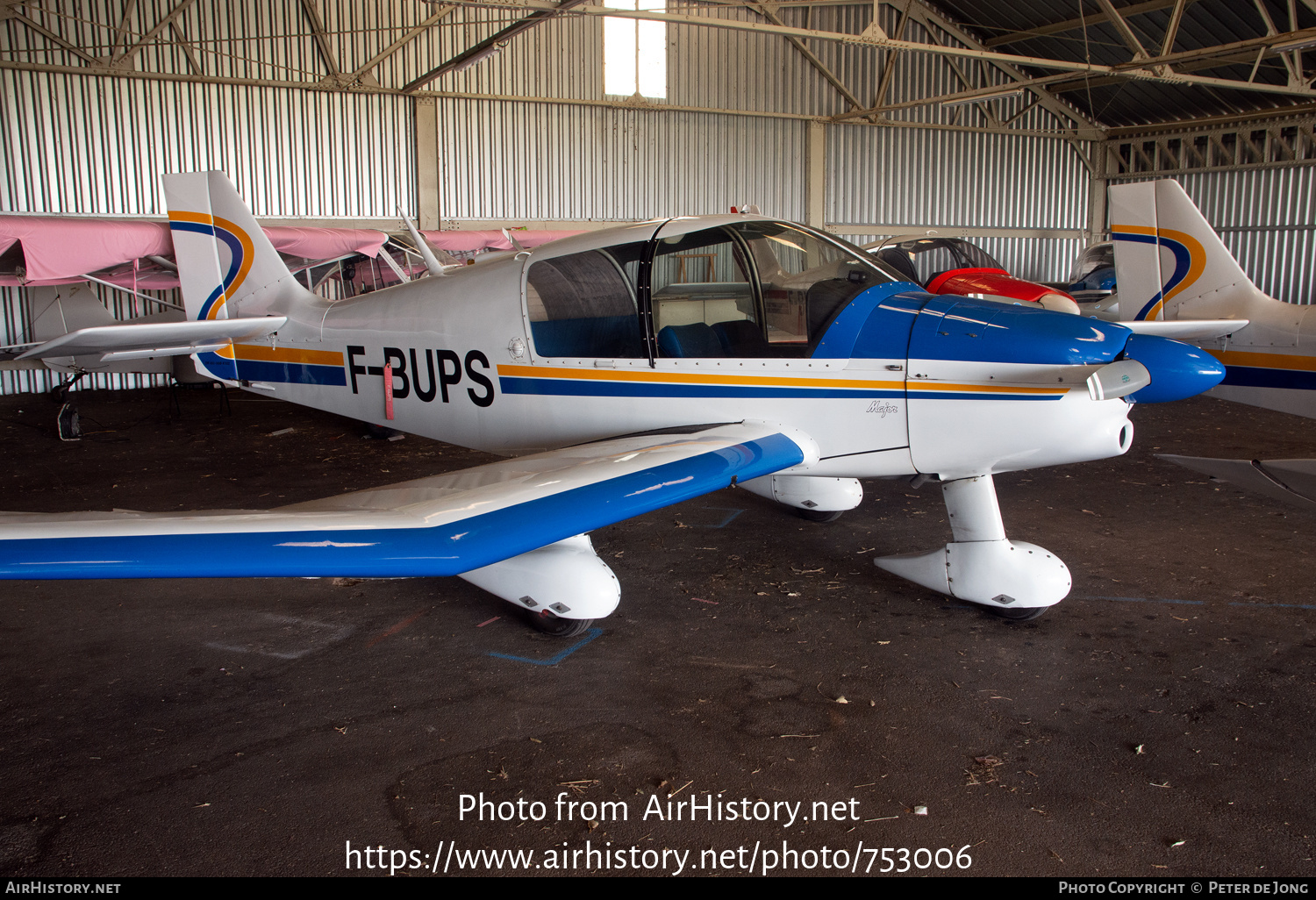 Aircraft Photo of F-BUPS | Robin DR-400-140B Major | AirHistory.net #753006